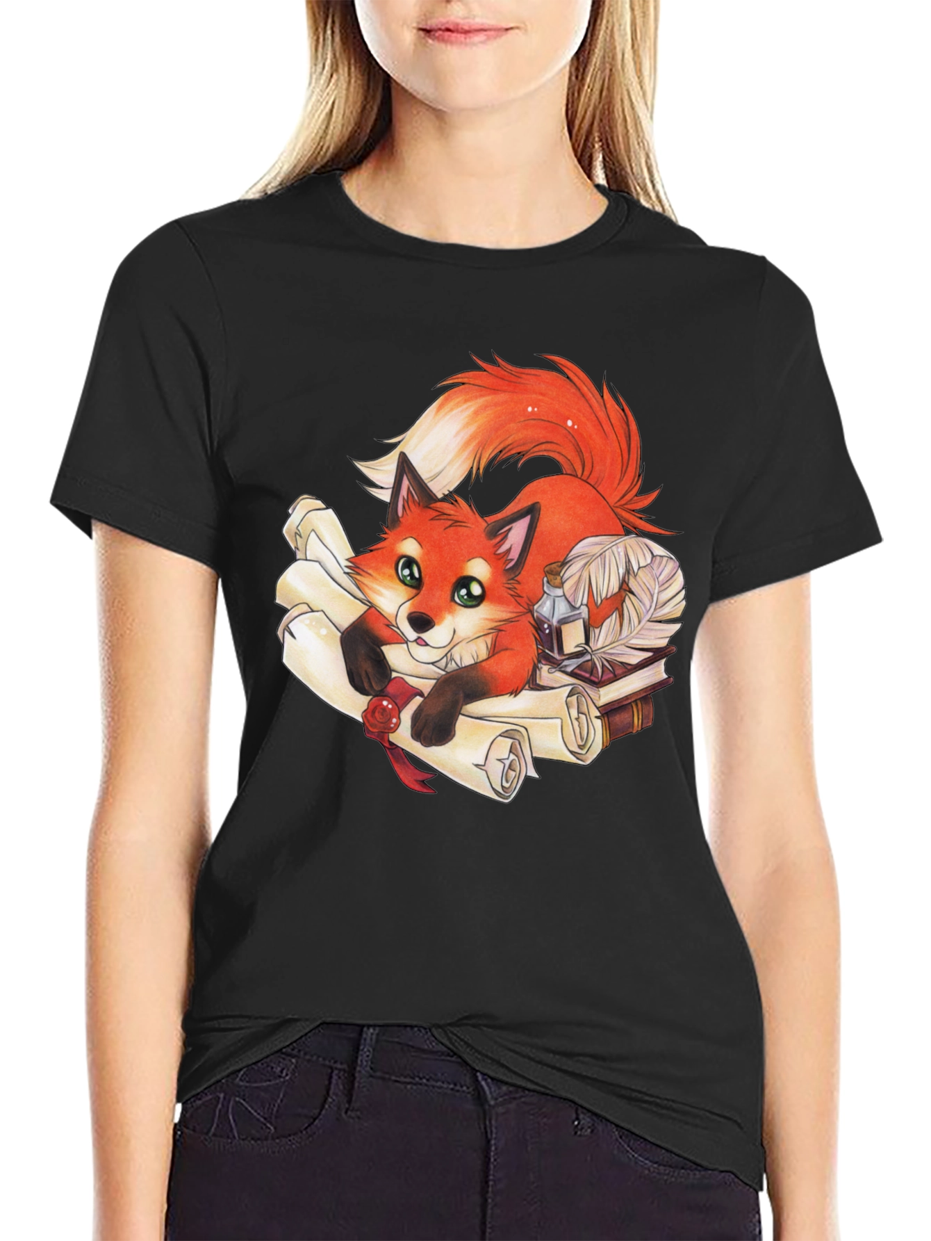 Fox Scholar Graphic T-Shirt