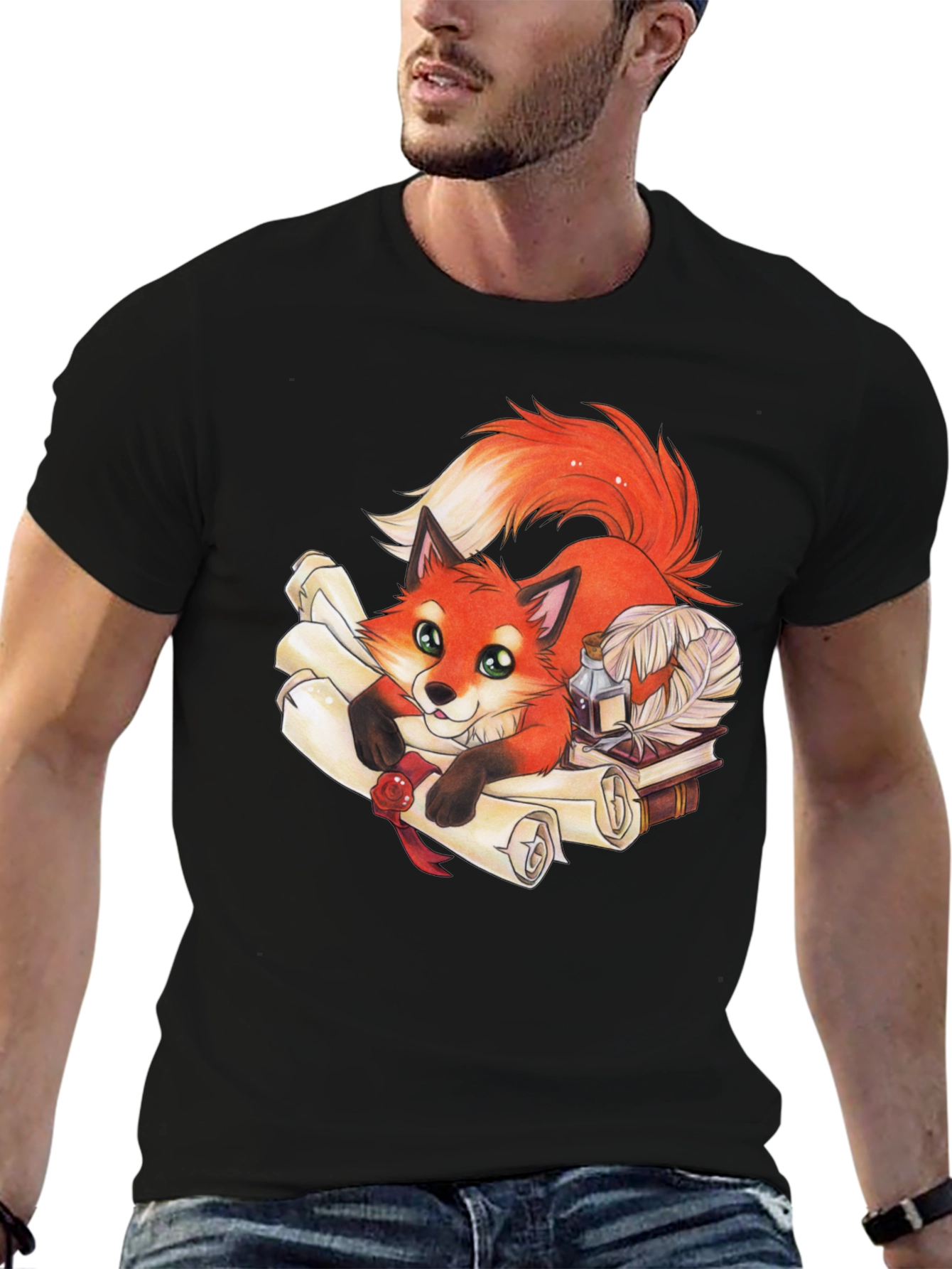 Fox Scholar Graphic T-Shirt