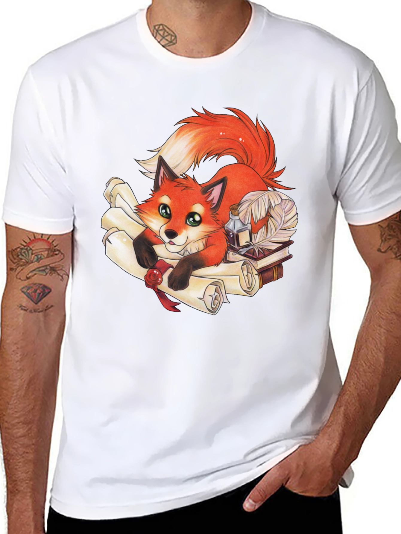 Fox Scholar Graphic T-Shirt