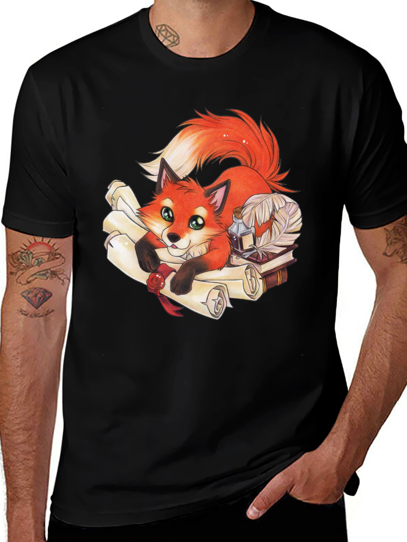 Fox Scholar Graphic T-Shirt