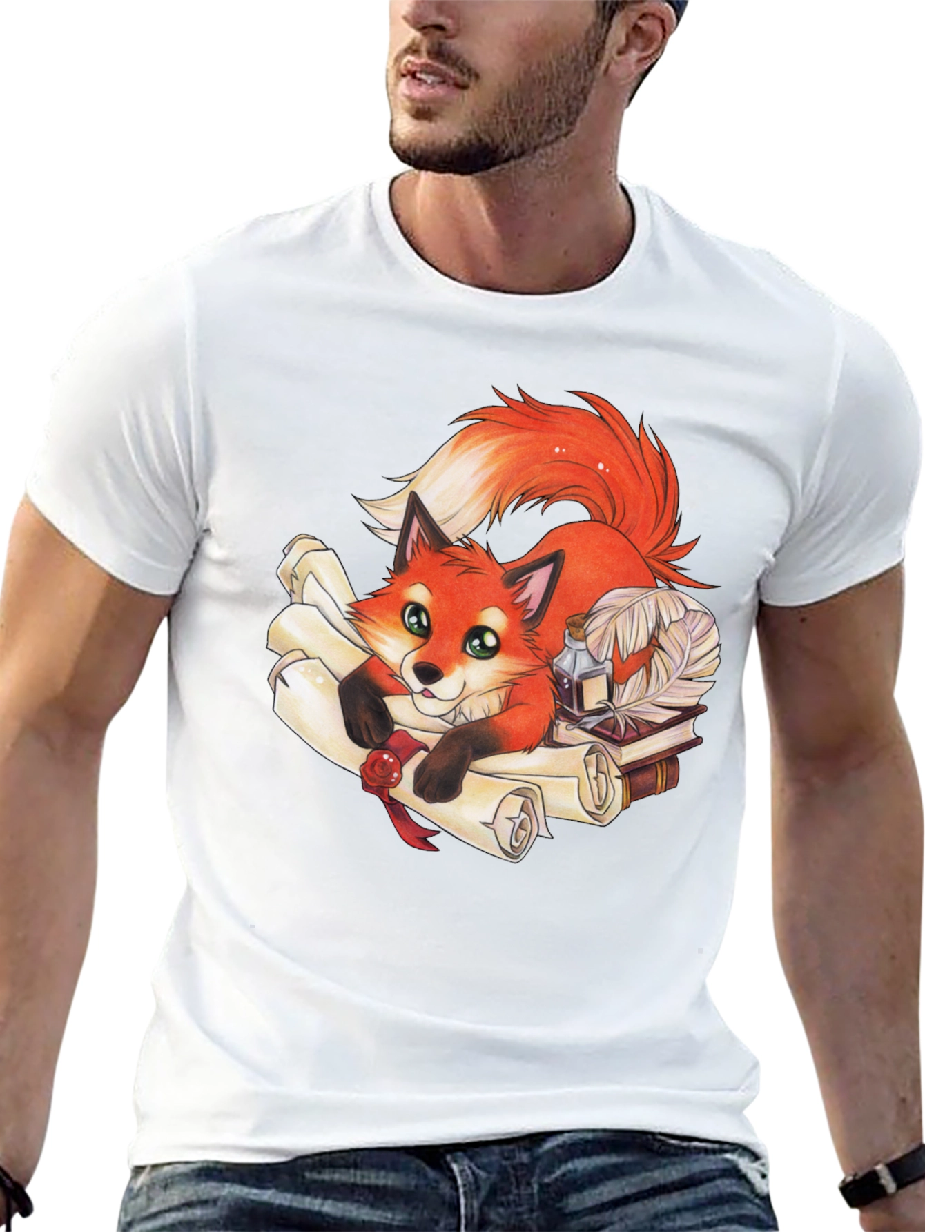 Fox Scholar Graphic T-Shirt