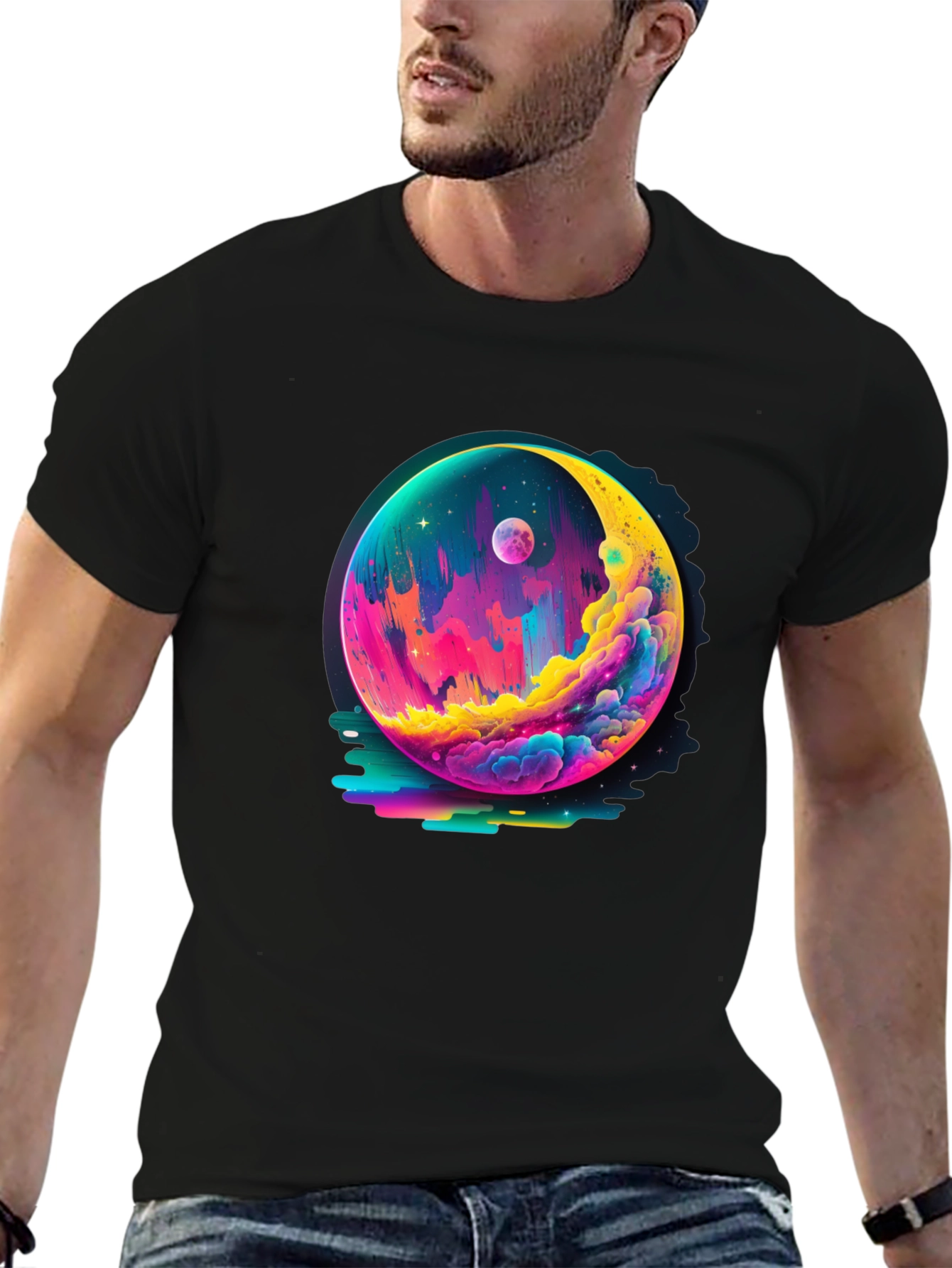 Celestial Dreamscape Graphic Tee