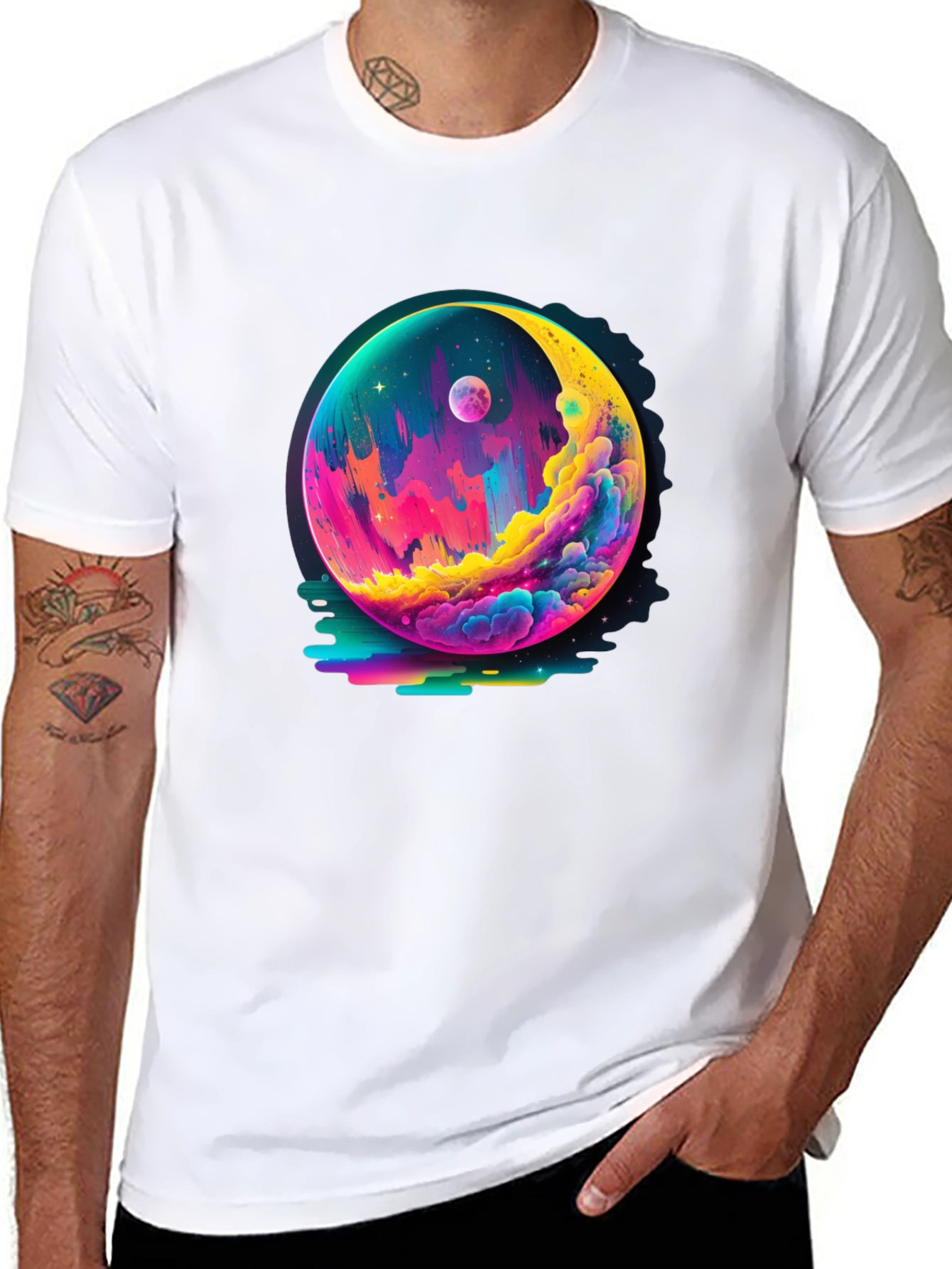 Celestial Dreamscape Graphic Tee