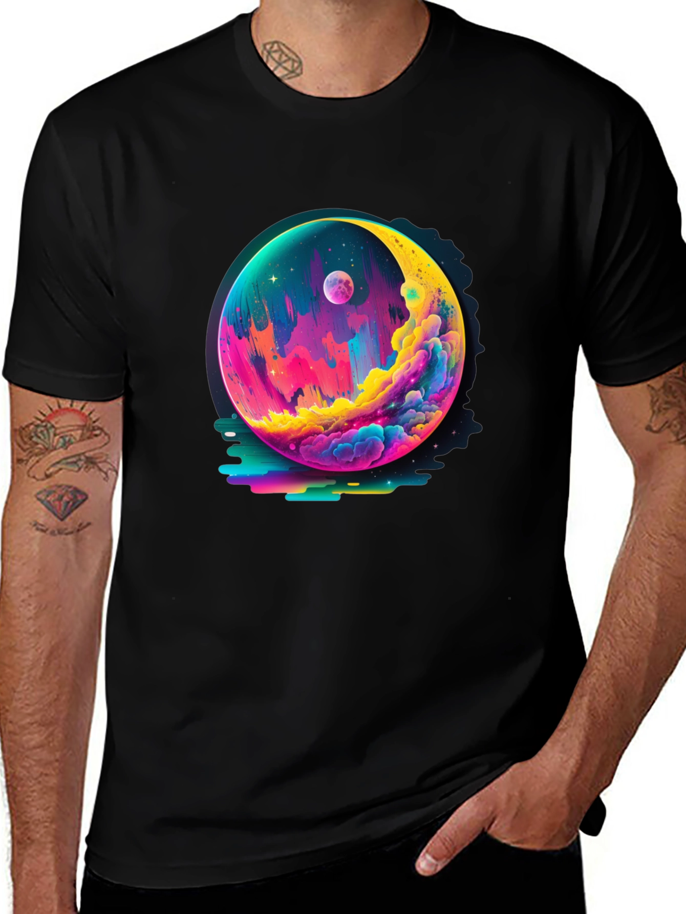 Celestial Dreamscape Graphic Tee