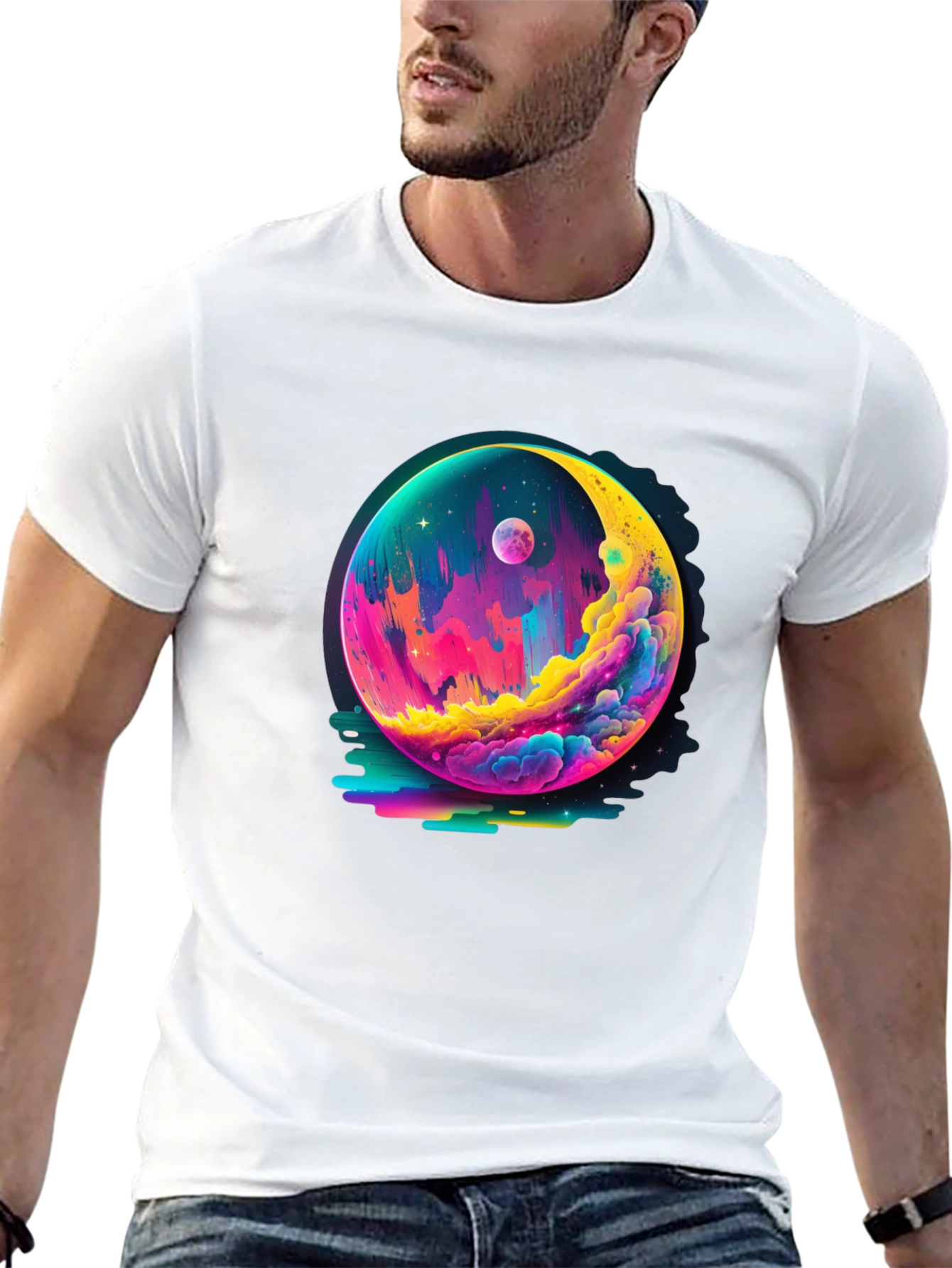 Celestial Dreamscape Graphic Tee