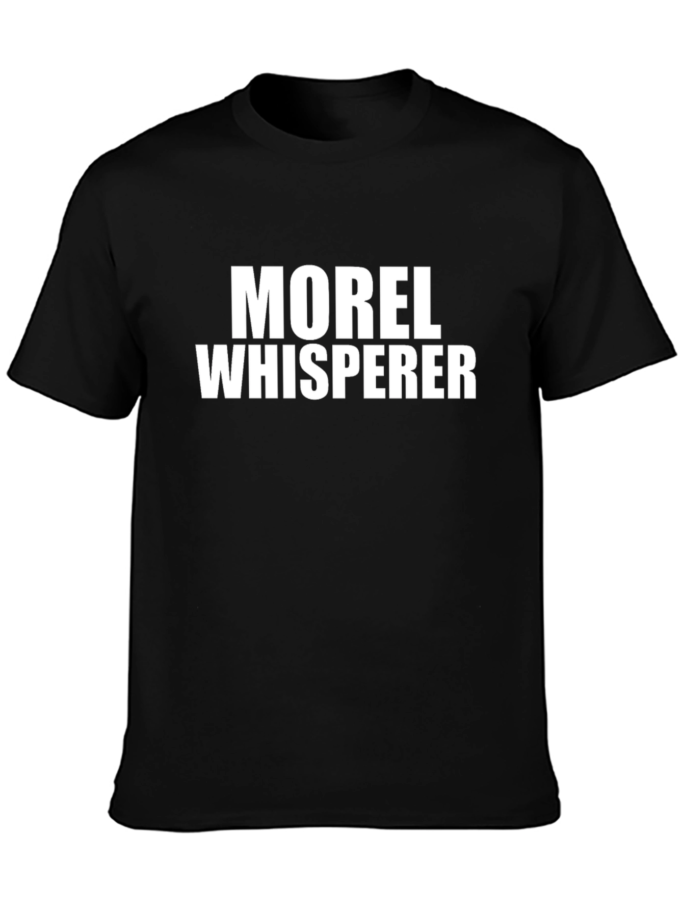 Morel Whisperer T-Shirt - Funny Mushroom Hunting Tee