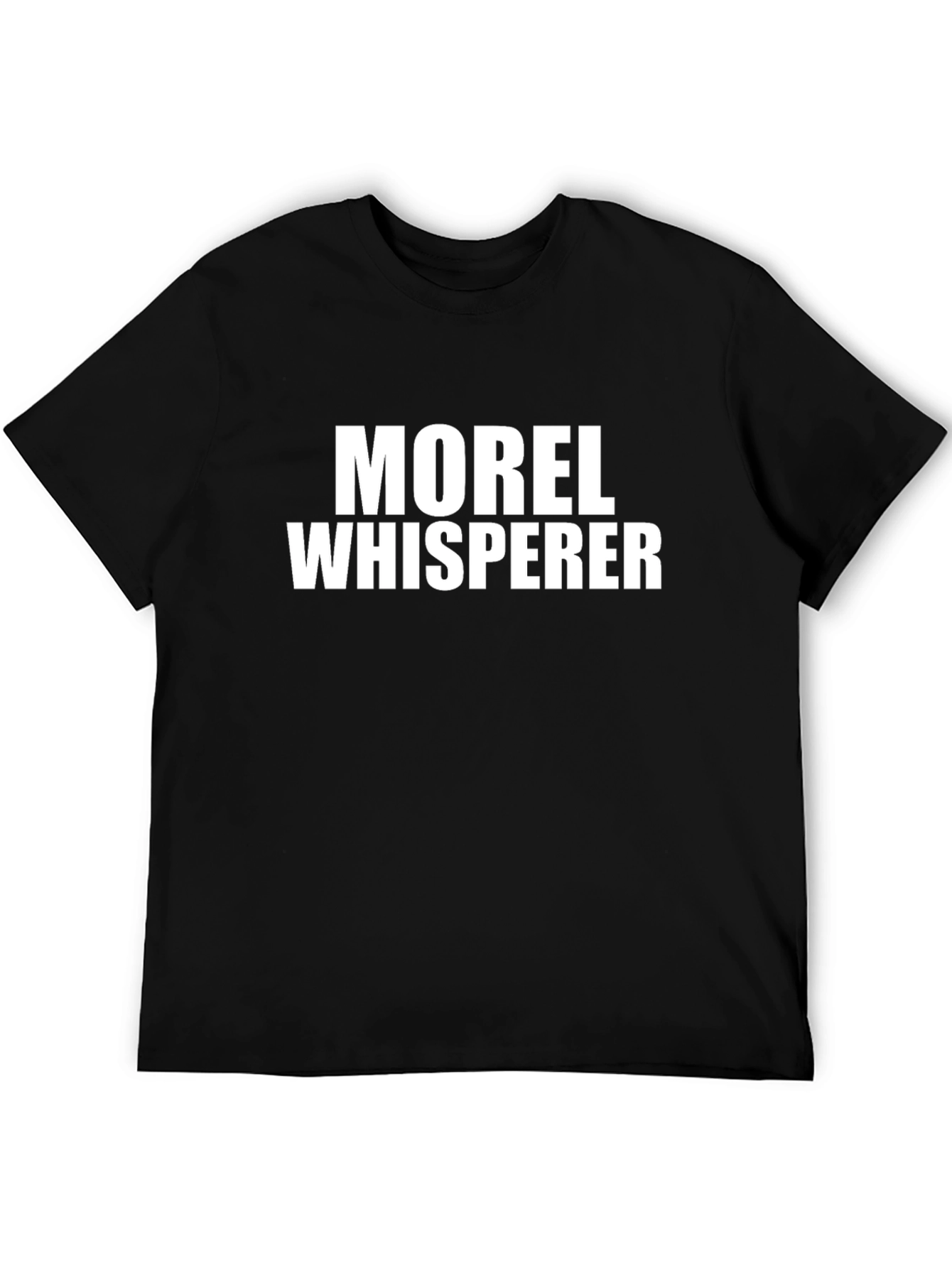 Morel Whisperer T-Shirt - Funny Mushroom Hunting Tee