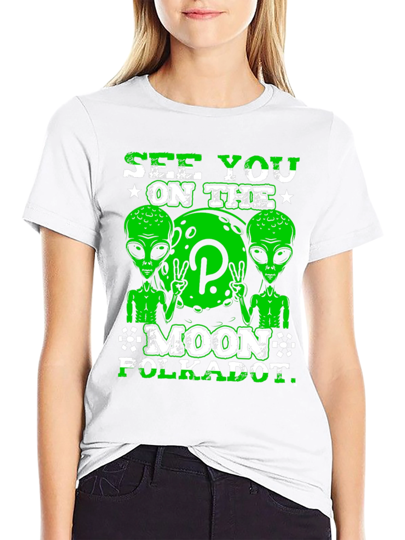 See You On The Moon Polkadot T-Shirt