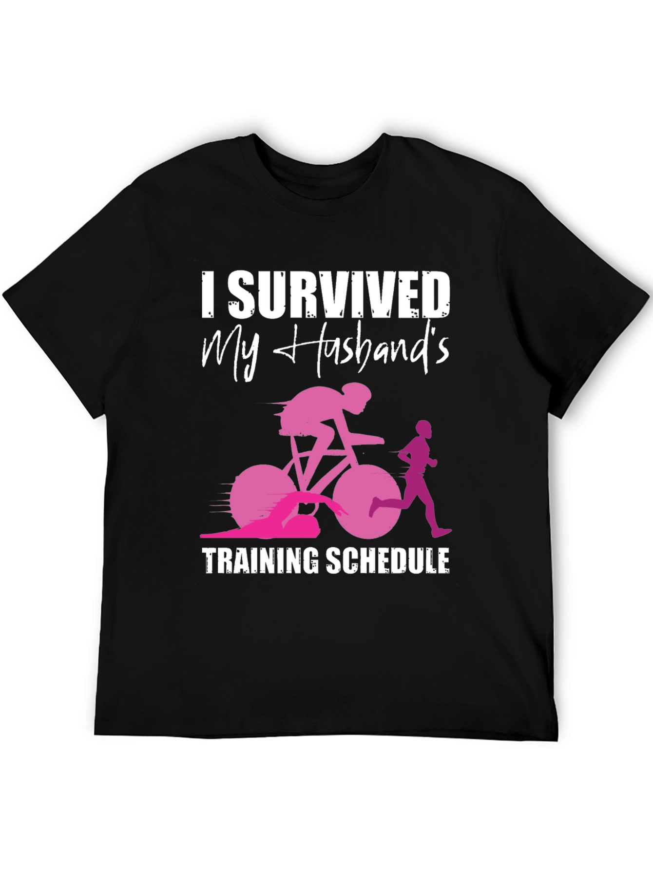 I Survived My Husbands Training Schedule T-Shirt
