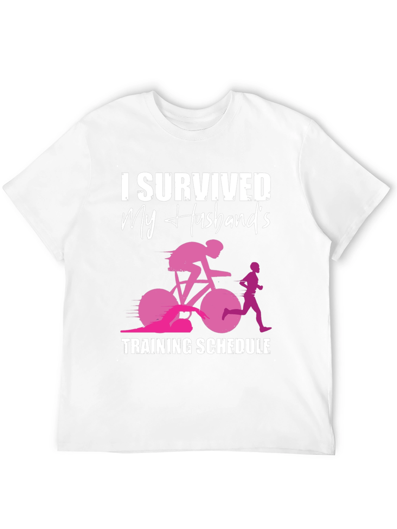 I Survived My Husbands Training Schedule T-Shirt