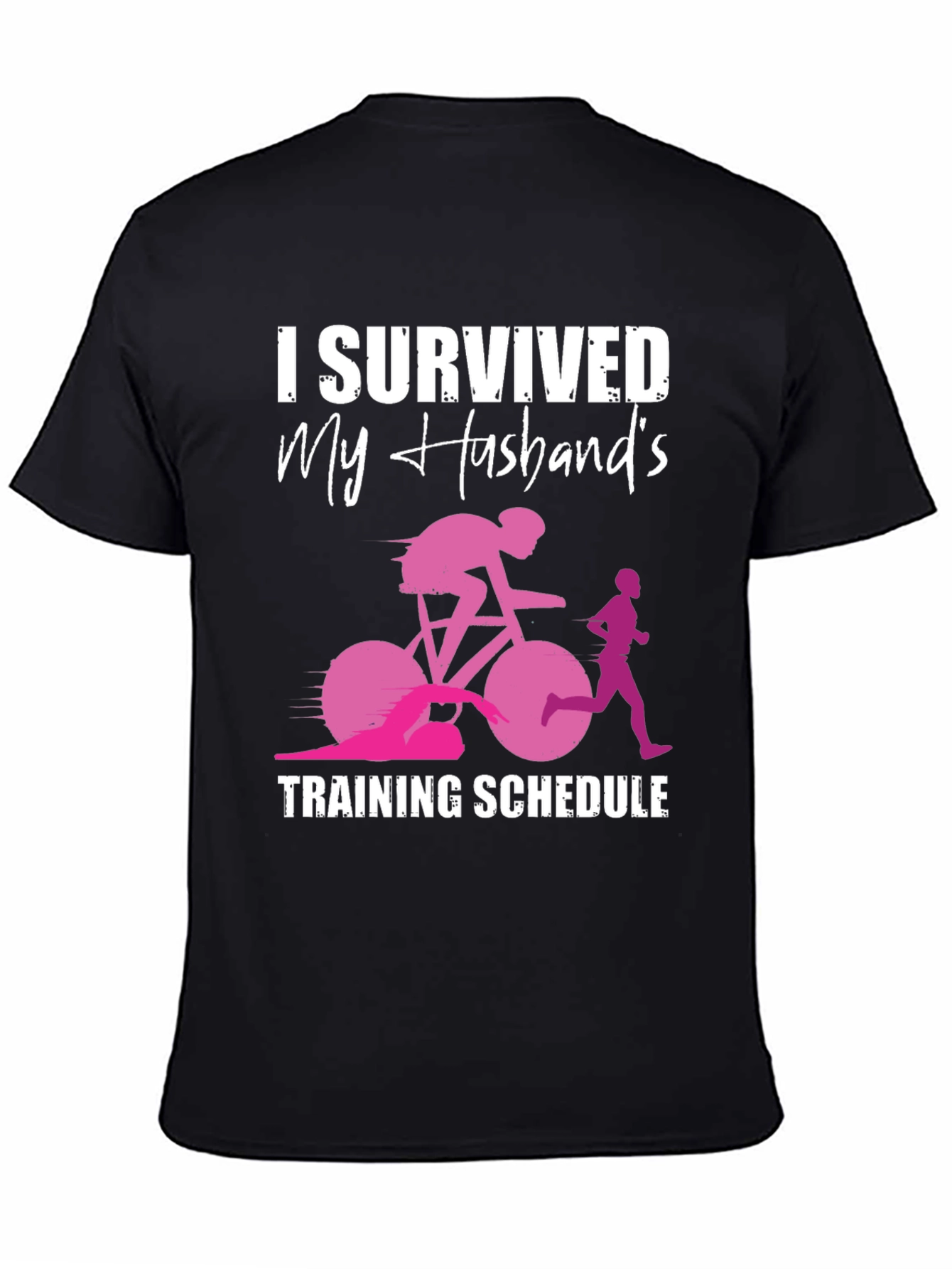 I Survived My Husbands Training Schedule T-Shirt