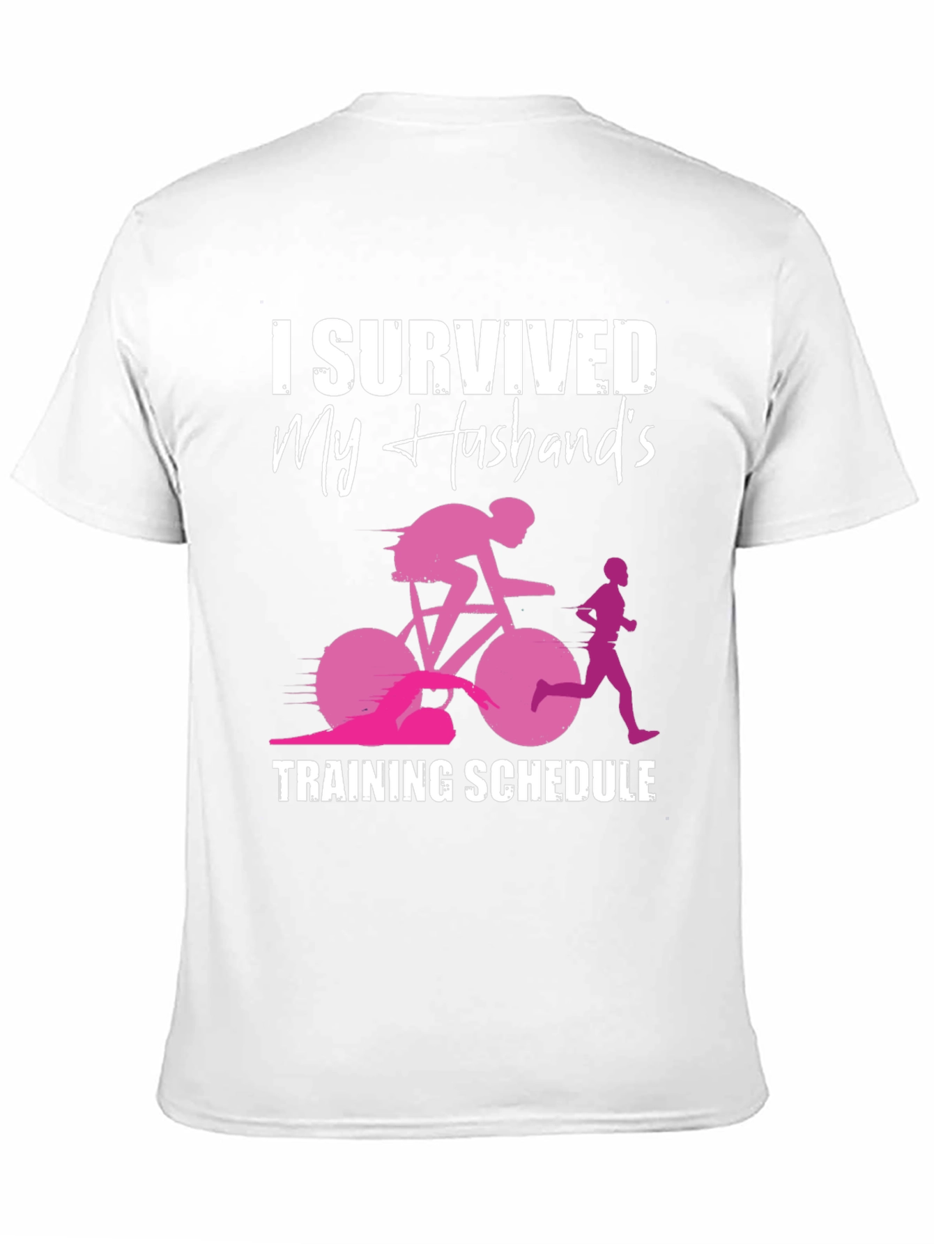 I Survived My Husbands Training Schedule T-Shirt