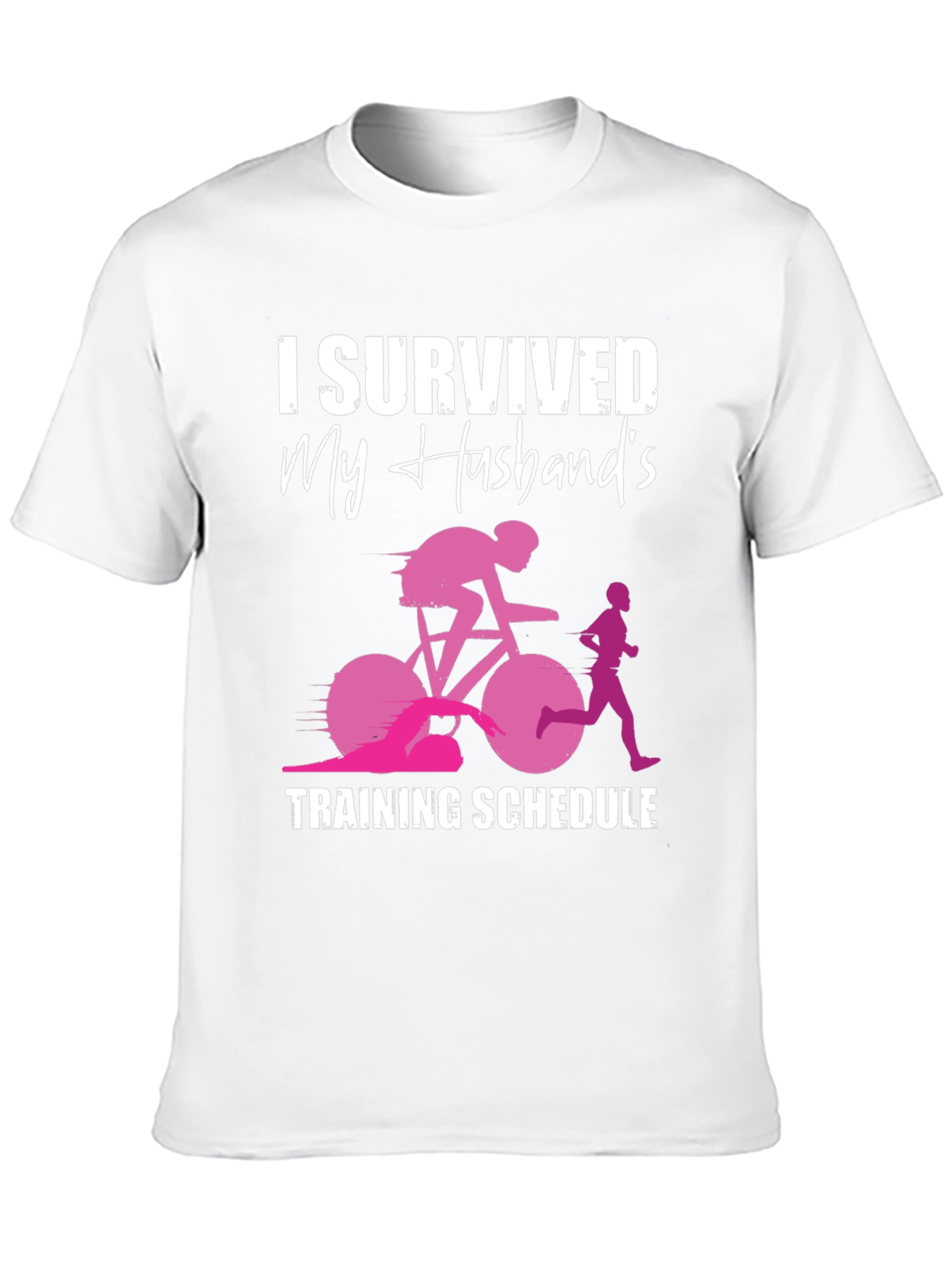 I Survived My Husbands Training Schedule T-Shirt