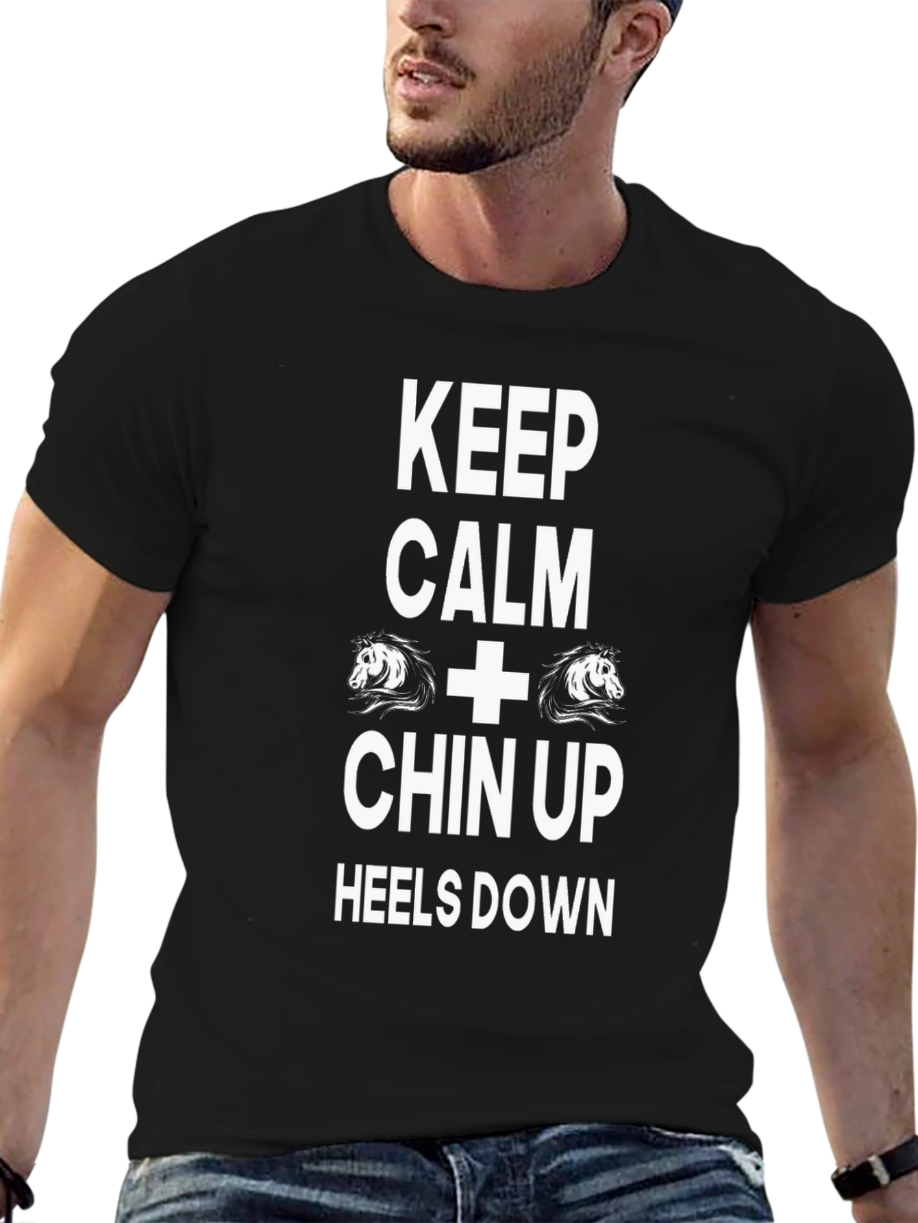 Keep Calm Horse Riding T-Shirt