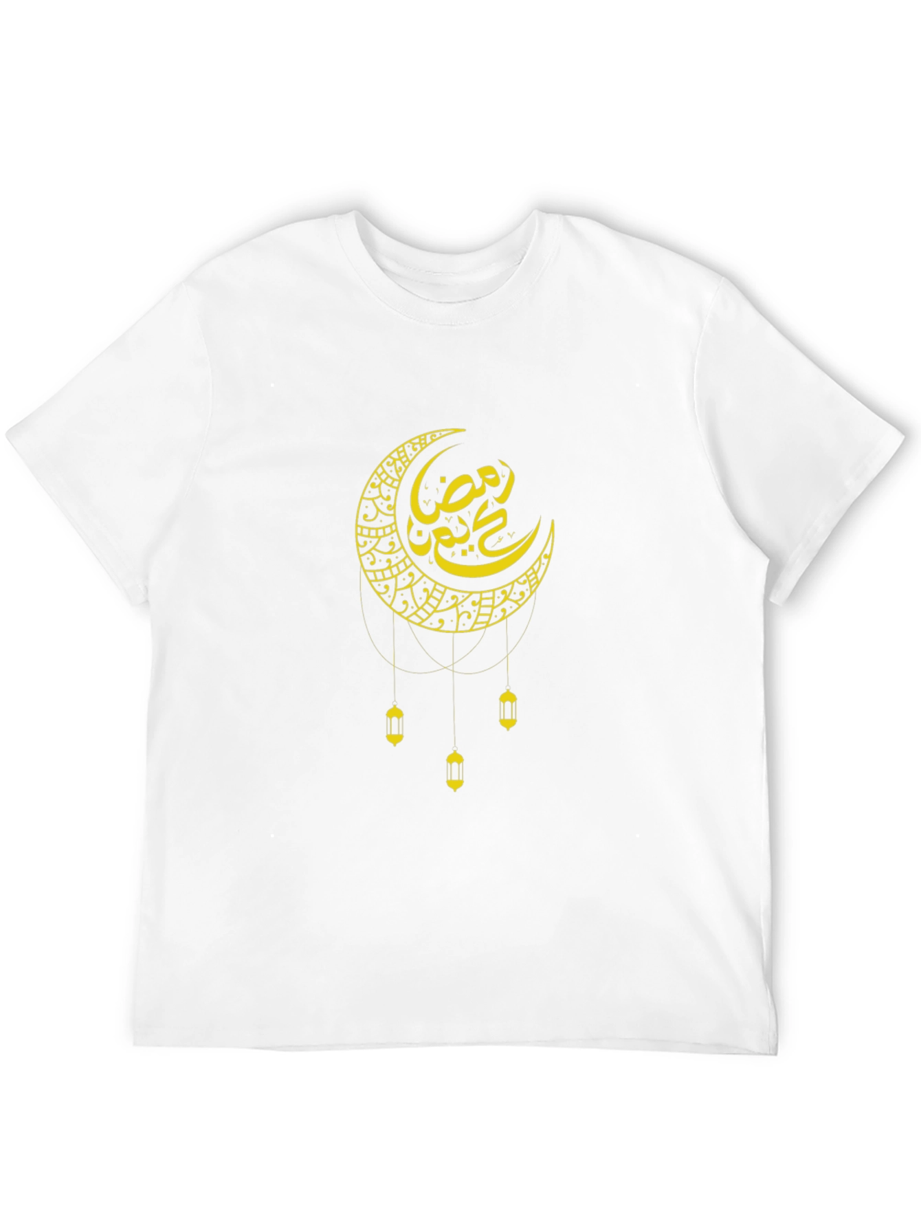 Ramadan Mubarak Crescent Moon Graphic Tee
