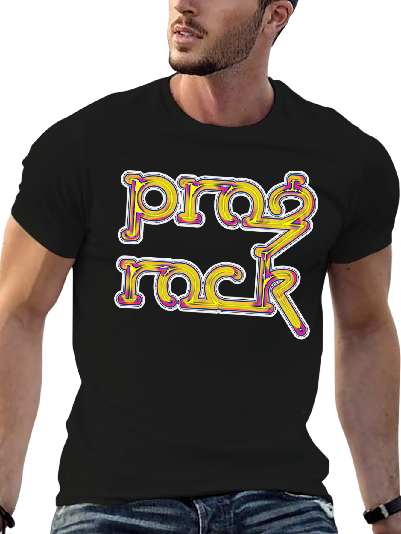 Prog Rock Graphic Tee - Retro Music Shirt