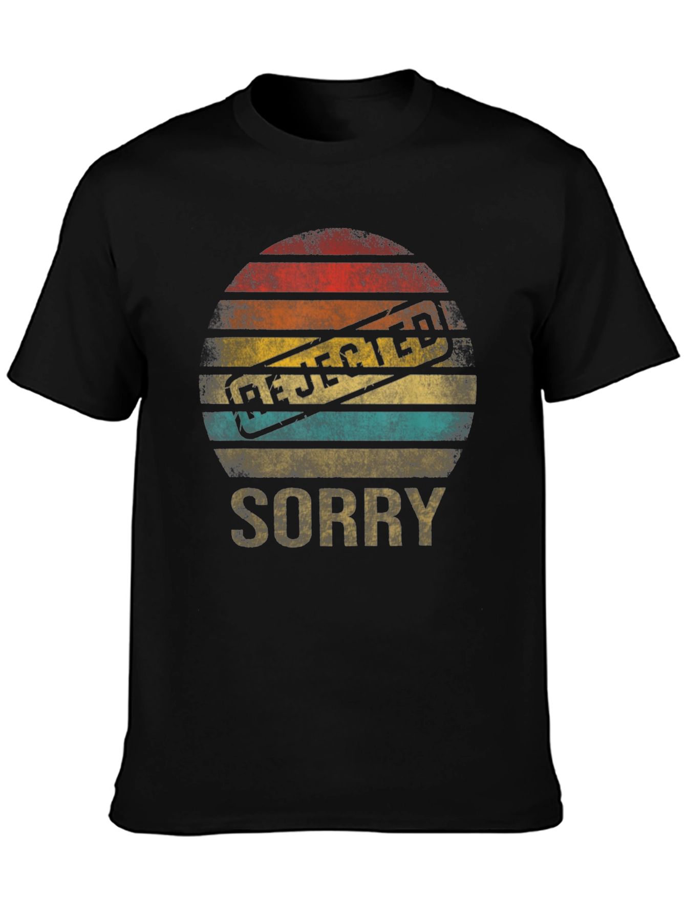 Rejected Sorry Retro Graphic T-Shirt