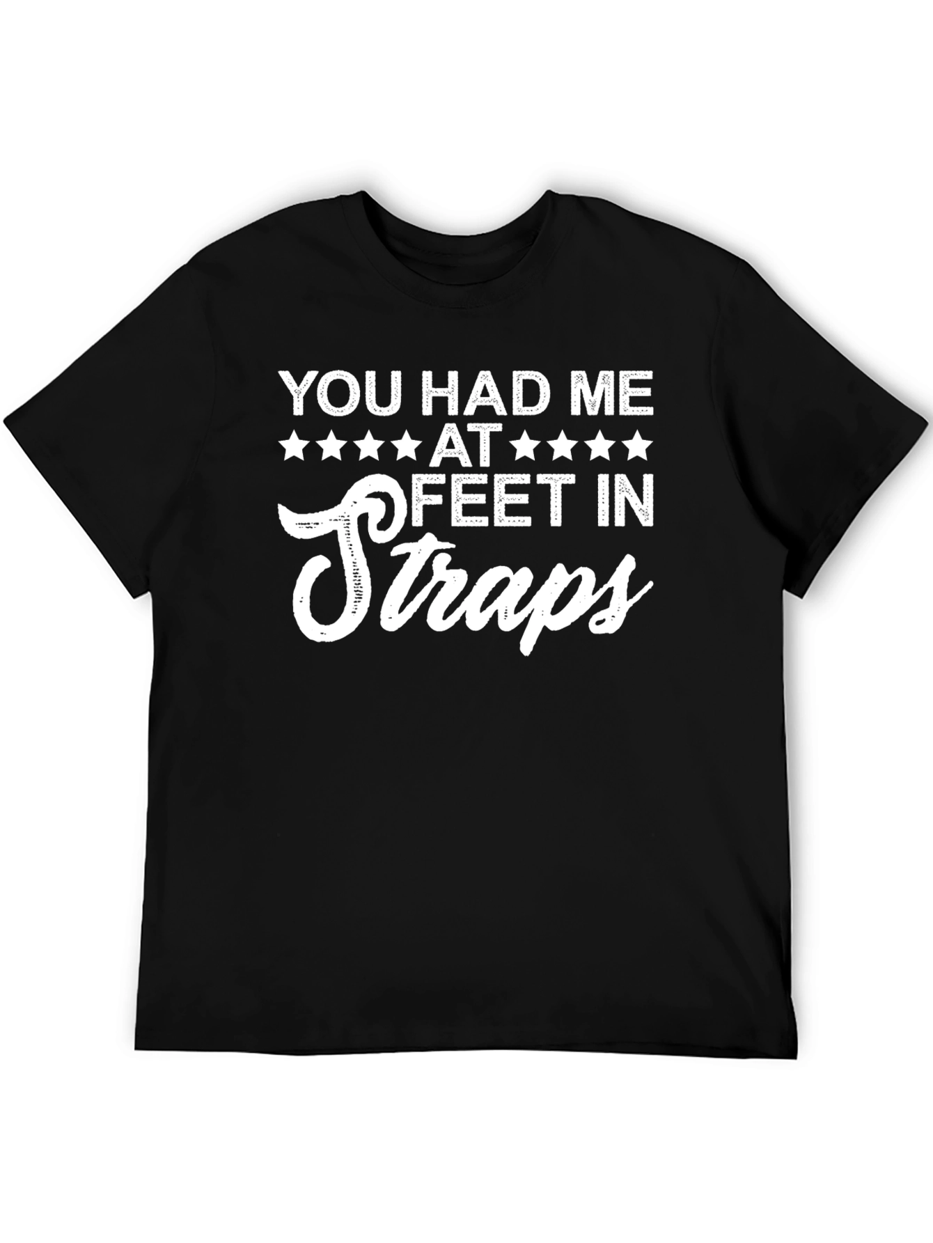 Funny Feet in Straps Graphic Tee
