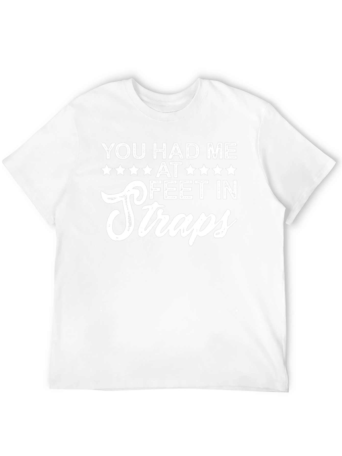 Funny Feet in Straps Graphic Tee