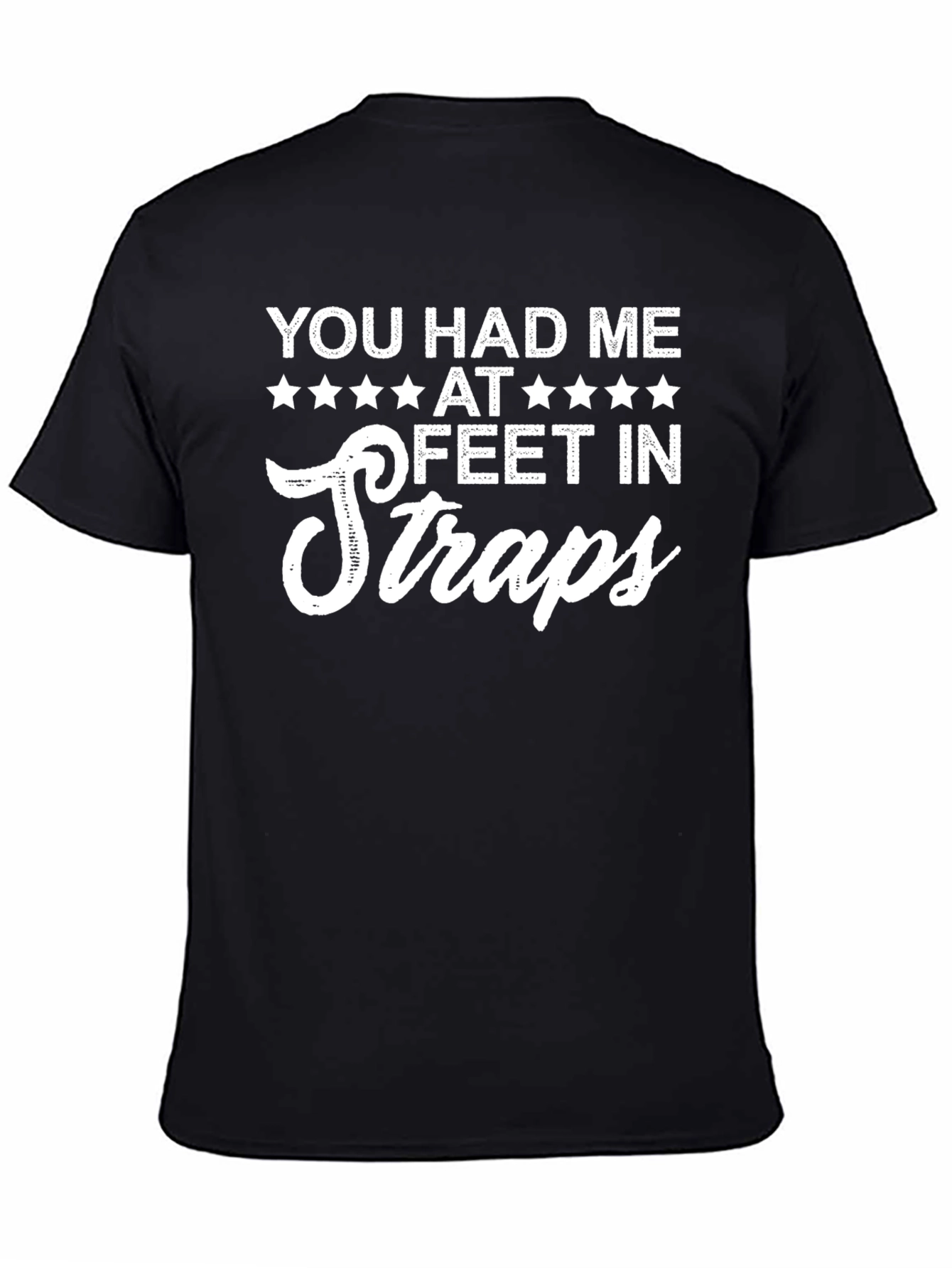 Funny Feet in Straps Graphic Tee