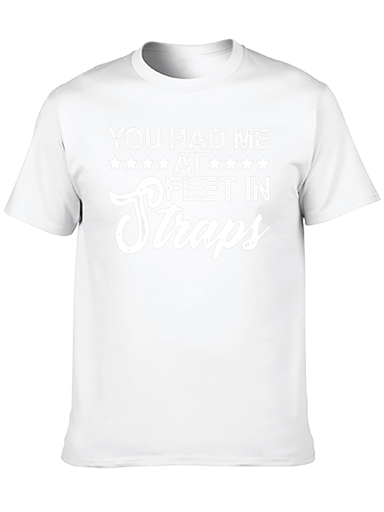 Funny Feet in Straps Graphic Tee