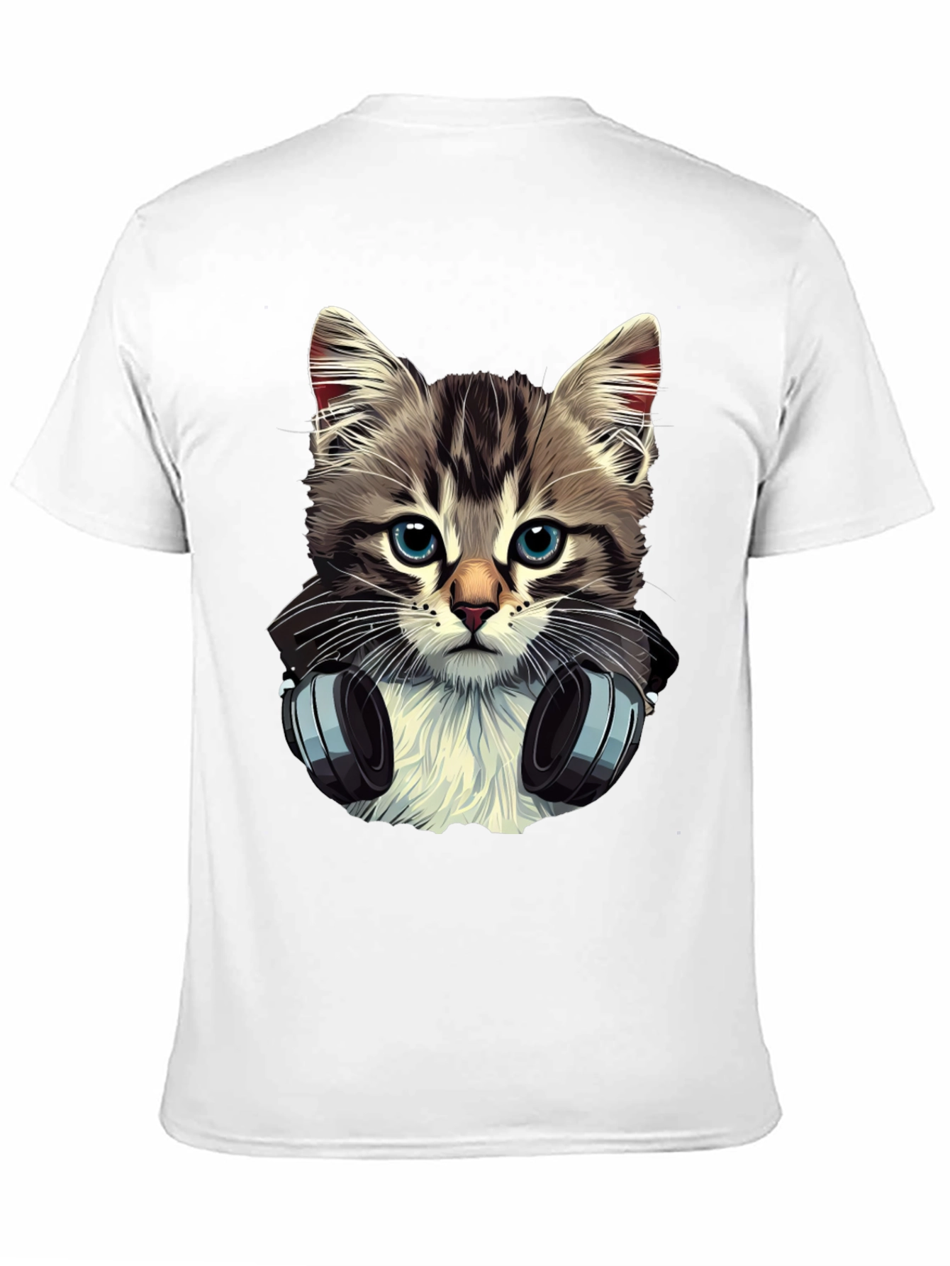 Cool Cat Headphone T-Shirt