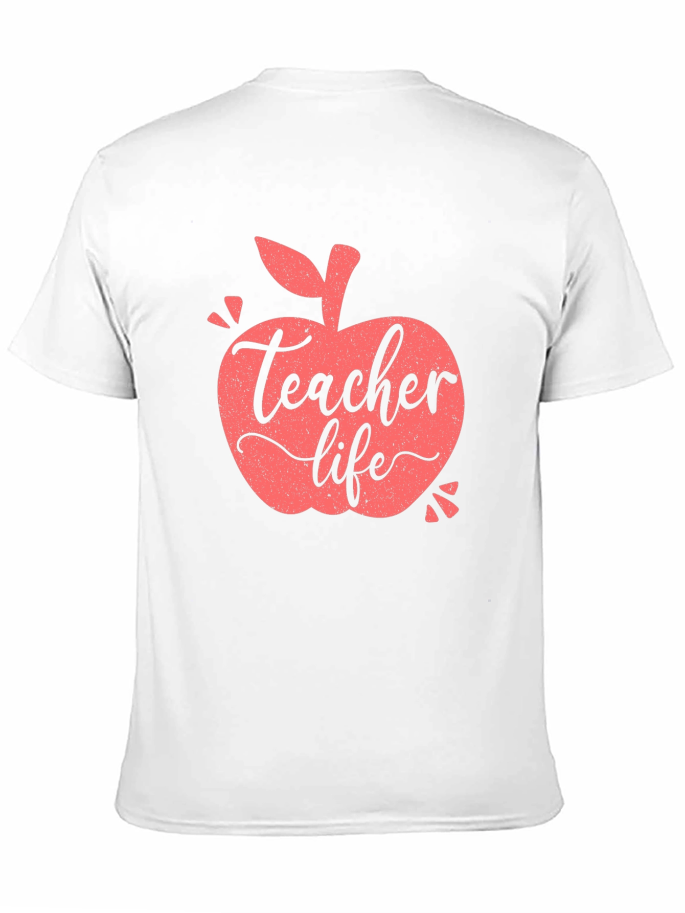 Teacher Life Apple Graphic T-Shirt