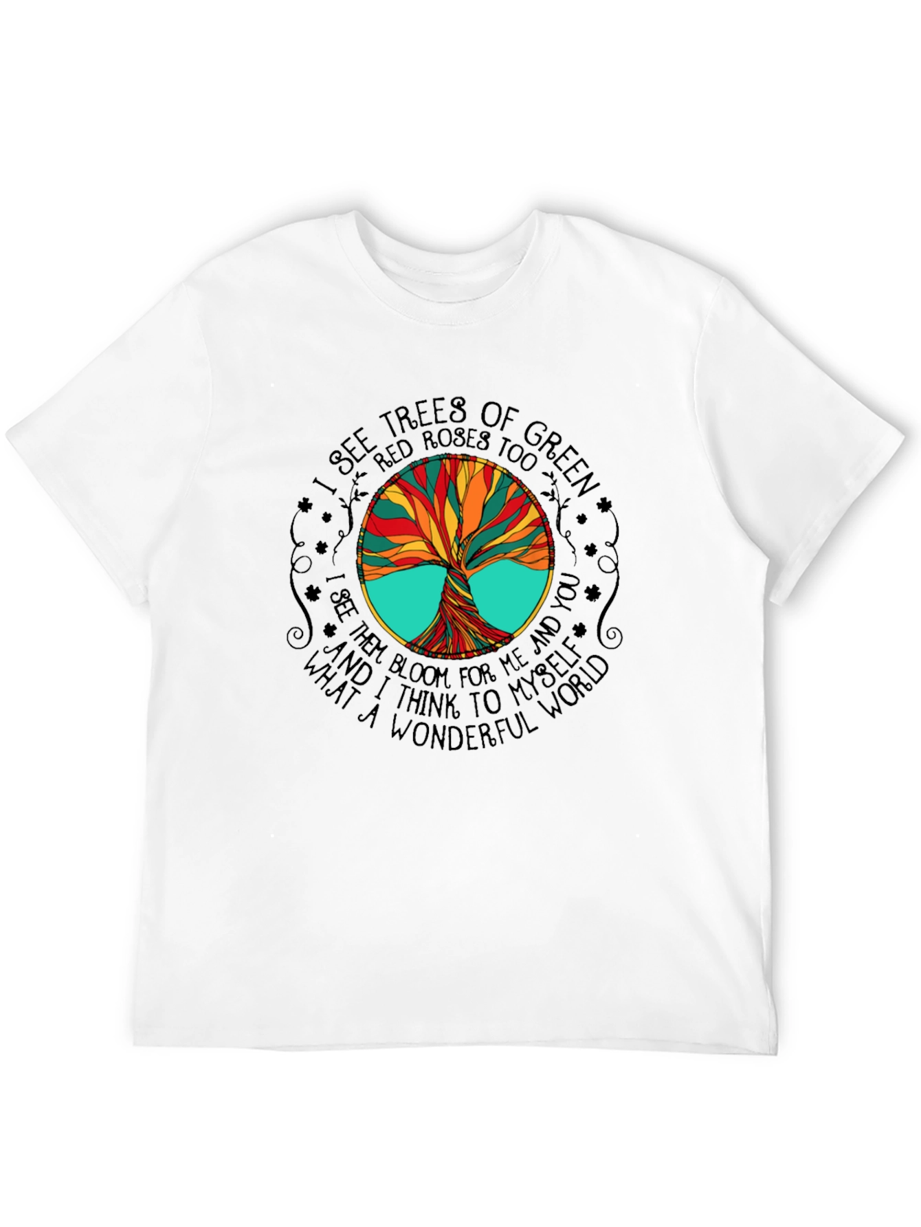 Wonderful World Tree T-Shirt - Nature Inspired Tee
