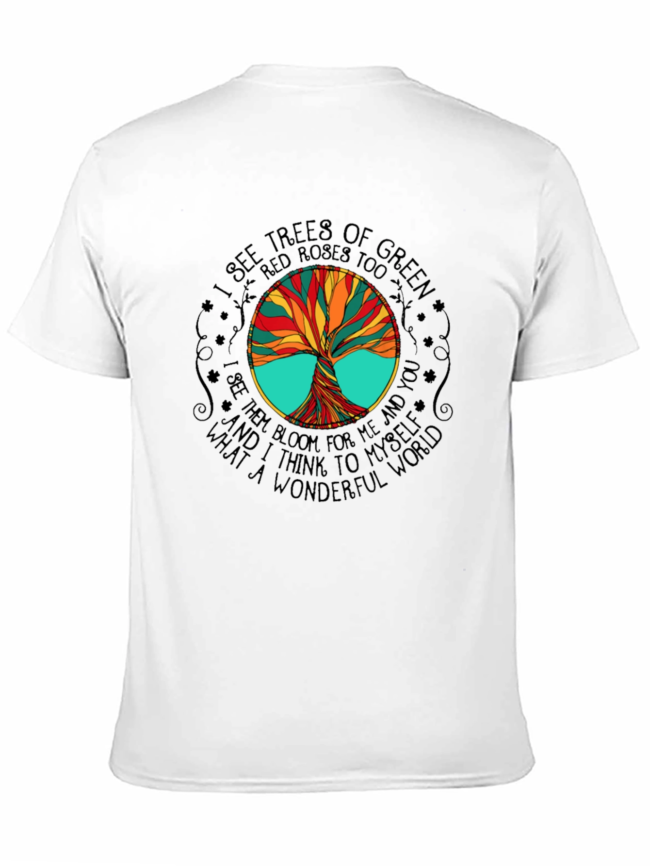Wonderful World Tree T-Shirt - Nature Inspired Tee