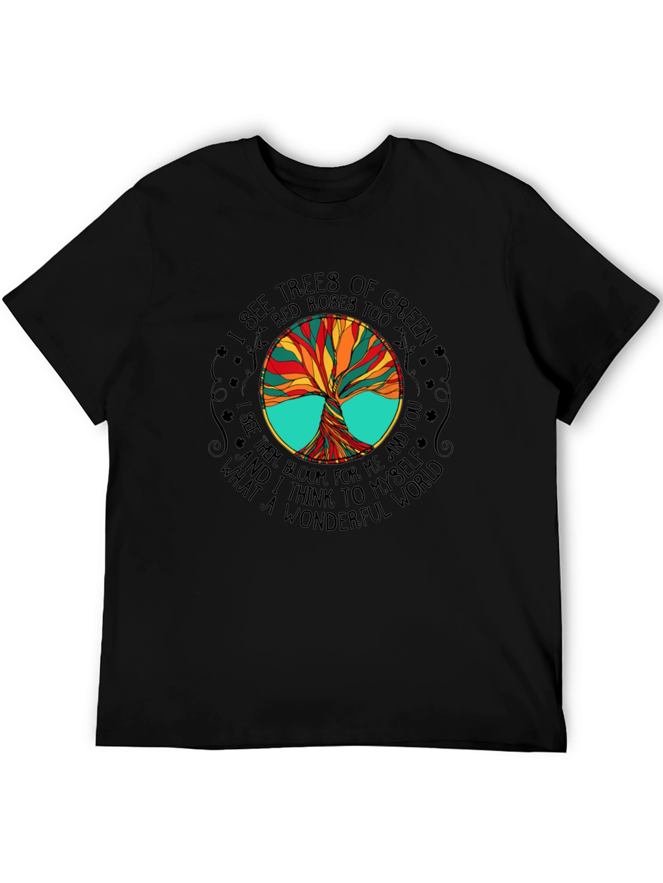 Wonderful World Tree T-Shirt - Nature Inspired Tee