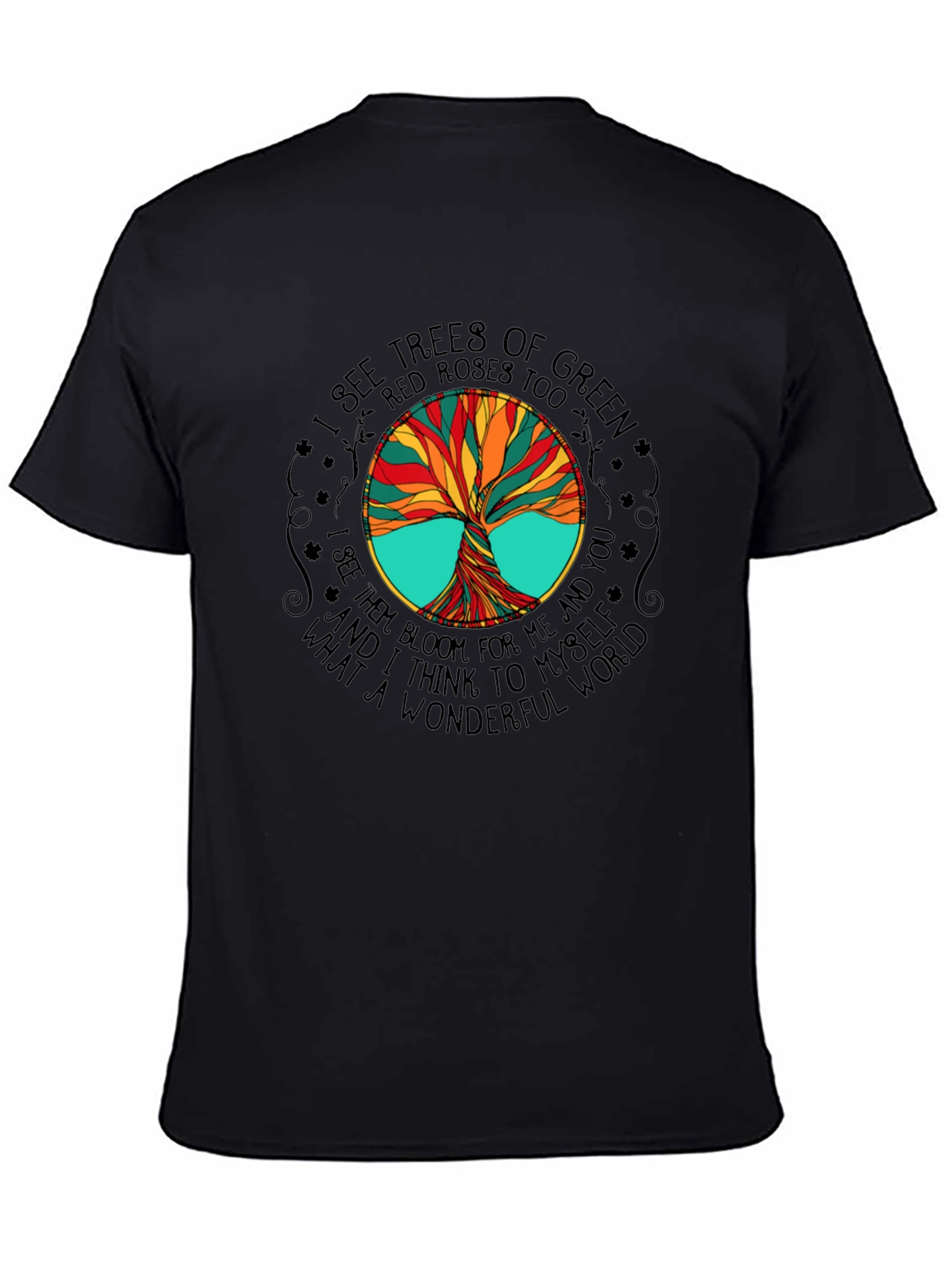 Wonderful World Tree T-Shirt - Nature Inspired Tee