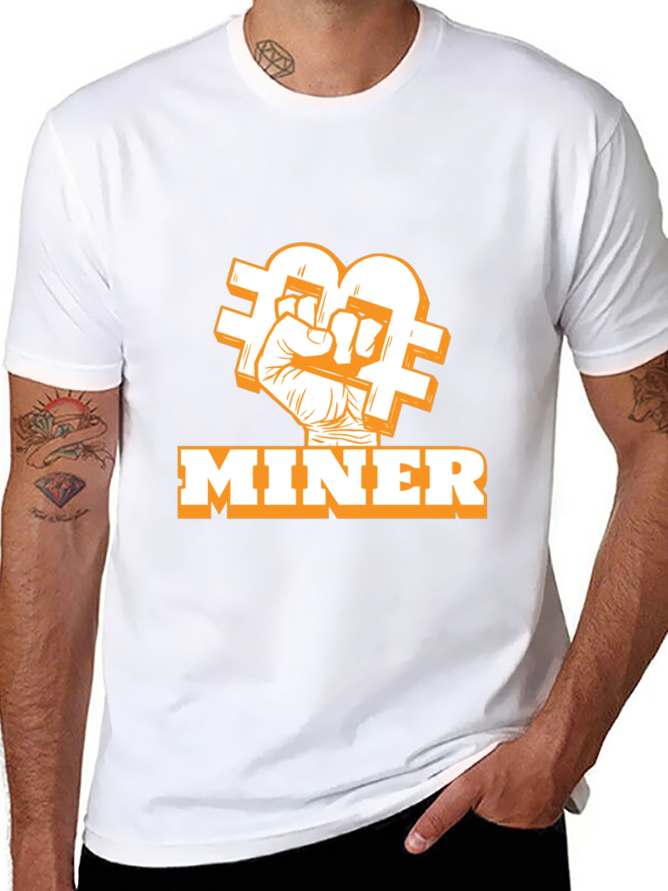 Bitcoin Miner T-Shirt - Crypto Tee