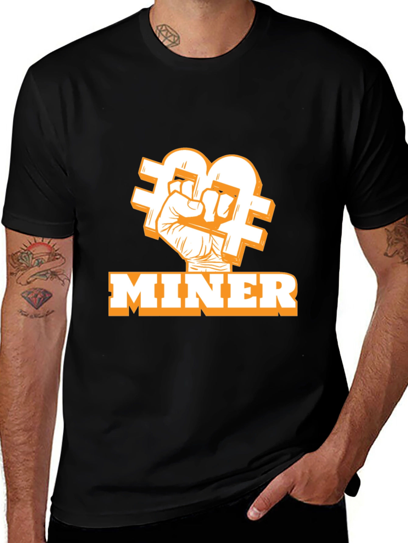 Bitcoin Miner T-Shirt - Crypto Tee
