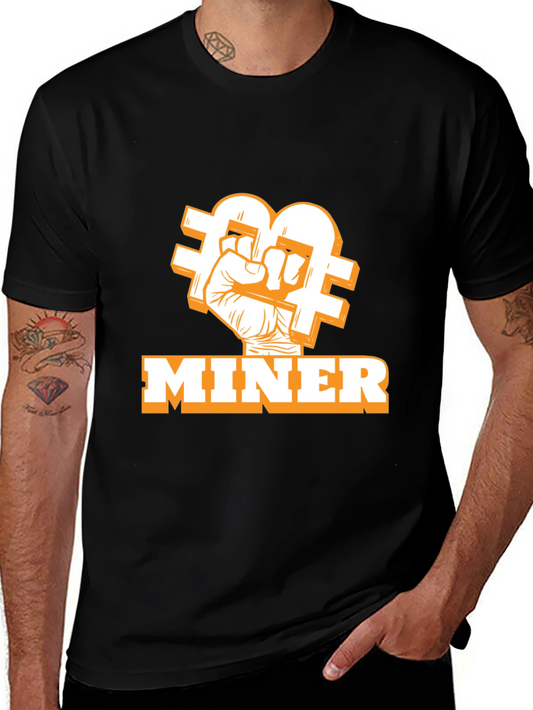 Bitcoin Miner T-Shirt - Crypto Tee