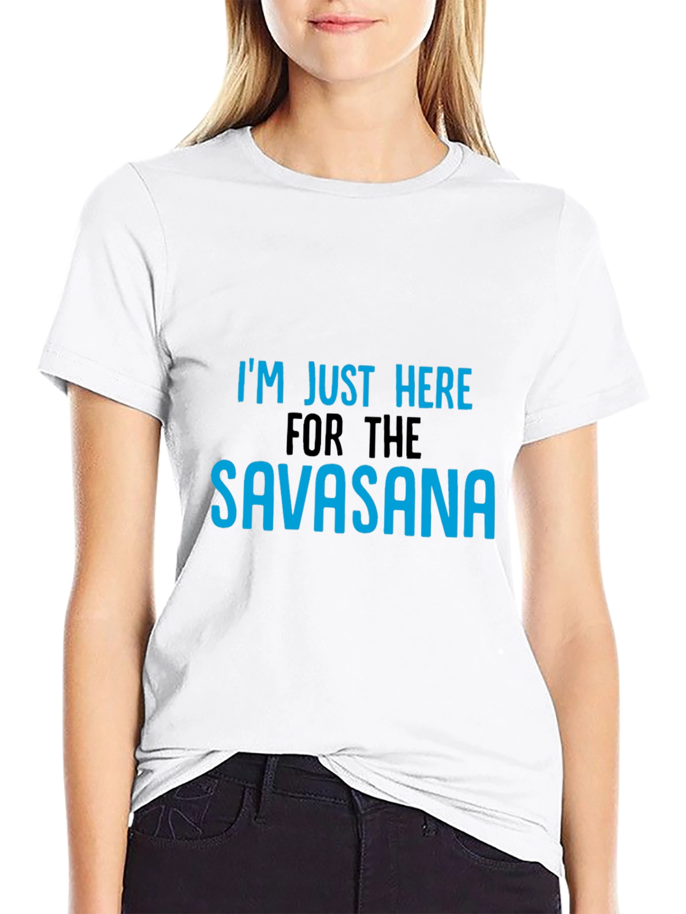 Savasana Yoga T-Shirt - Relaxation Pose Tee