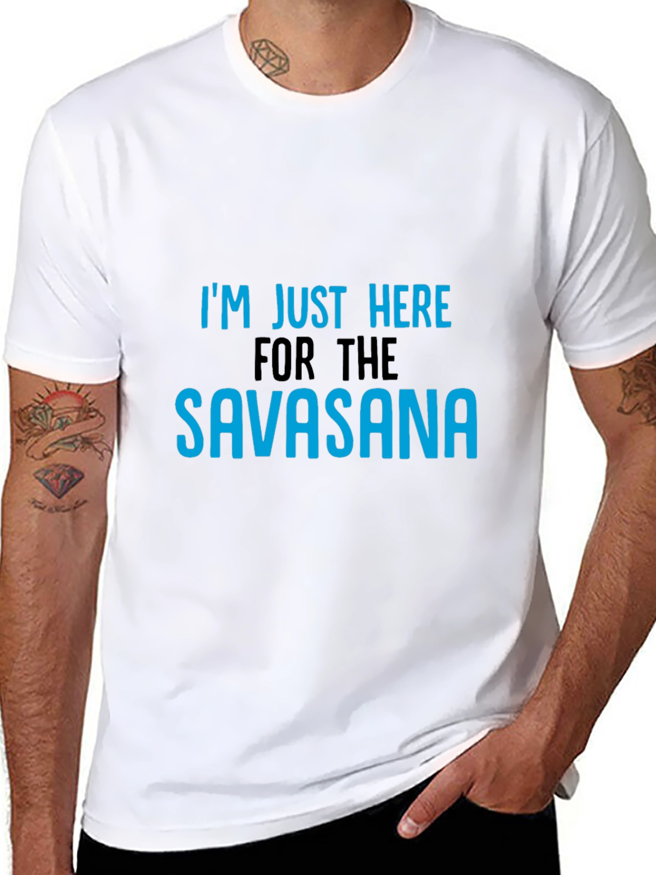 Savasana Yoga T-Shirt - Relaxation Pose Tee