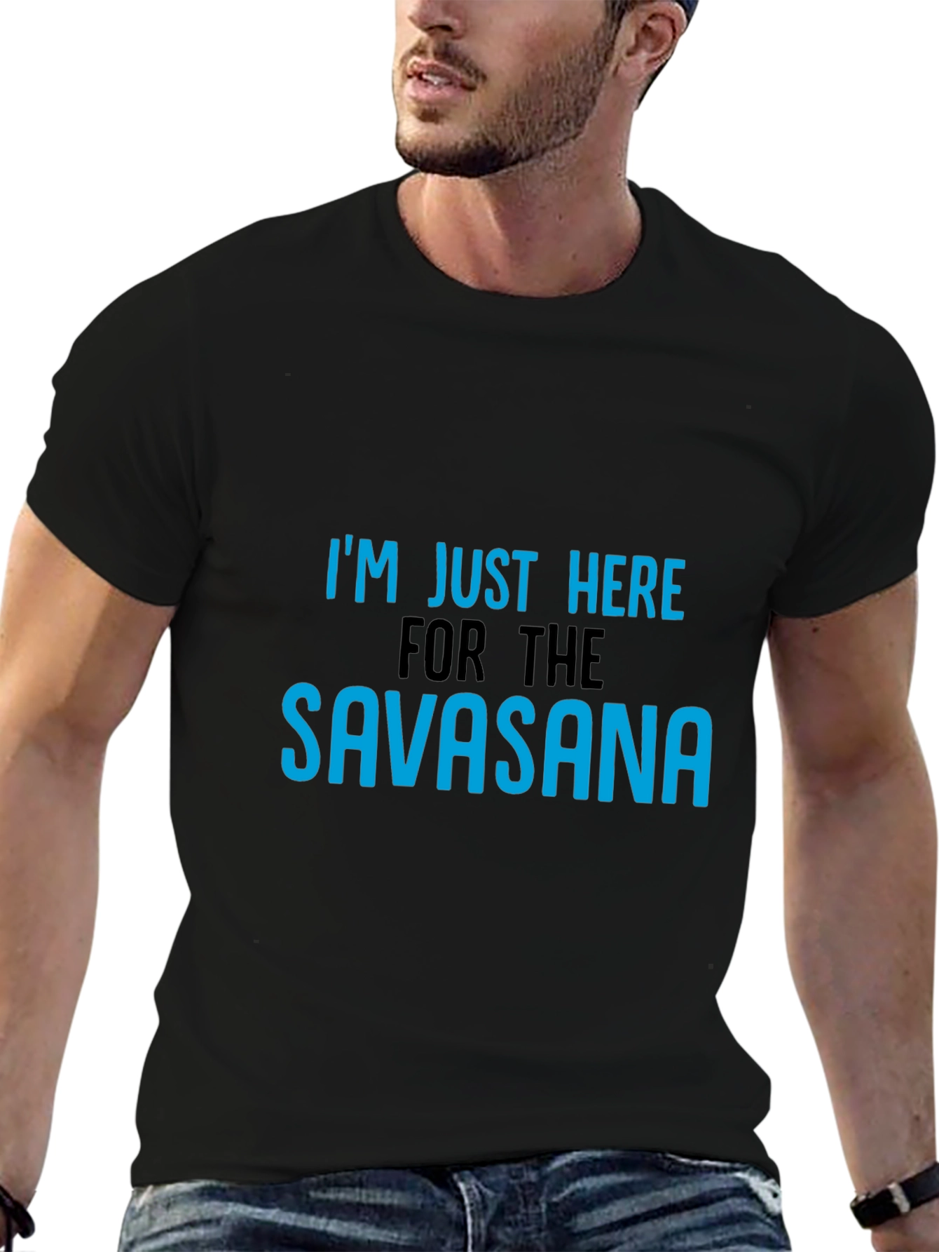 Savasana Yoga T-Shirt - Relaxation Pose Tee