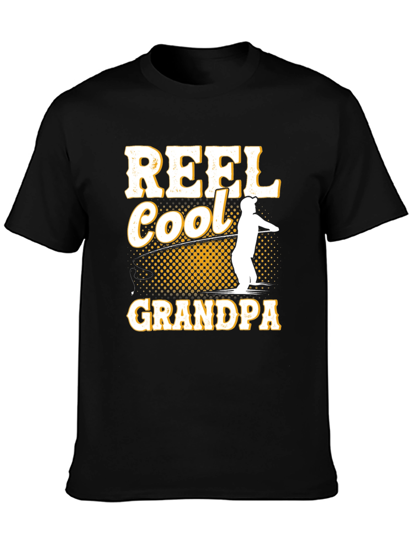 Reel Cool Grandpa Fishing T-Shirt