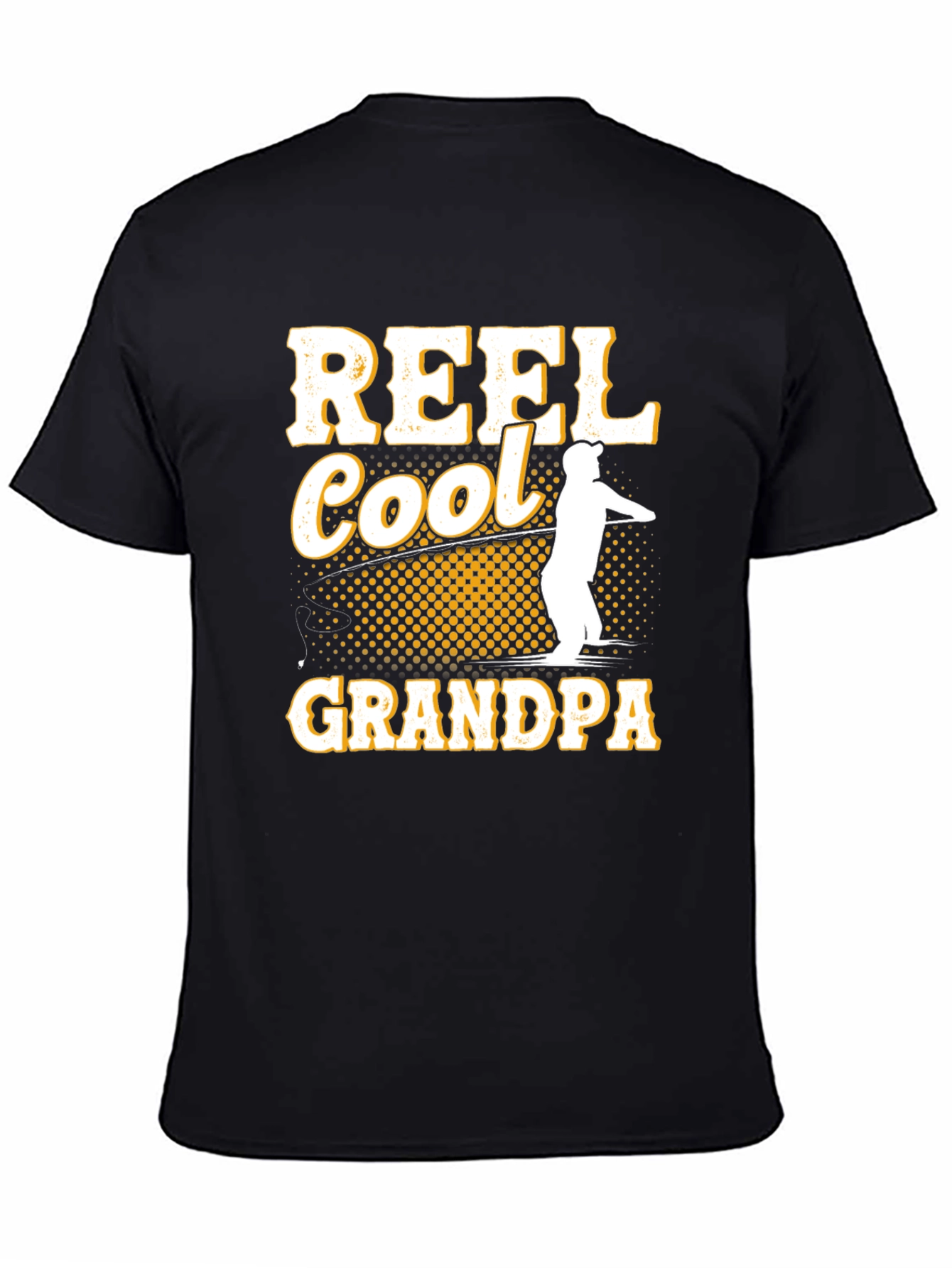 Reel Cool Grandpa Fishing T-Shirt