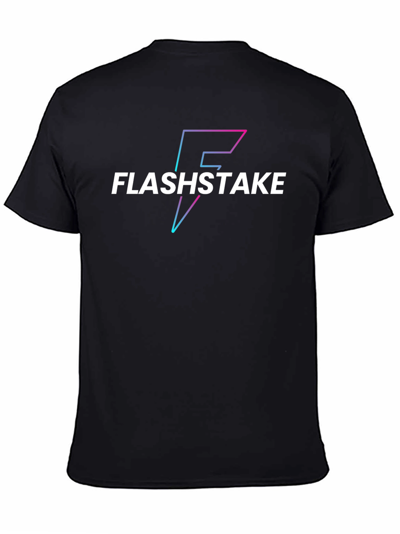 Flashstake Black Graphic T-Shirt