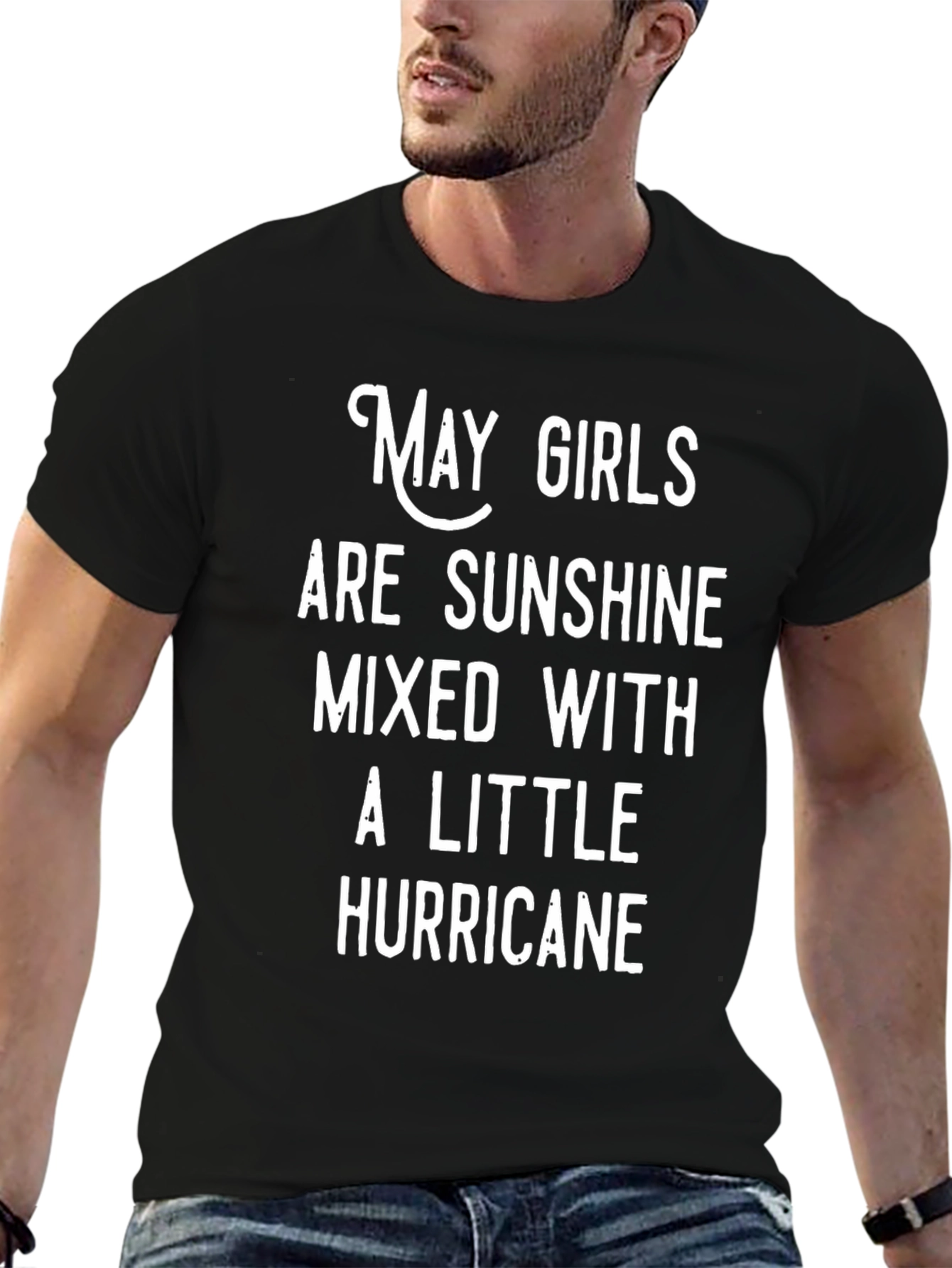 May Girls Sunshine Hurricane Graphic Tee