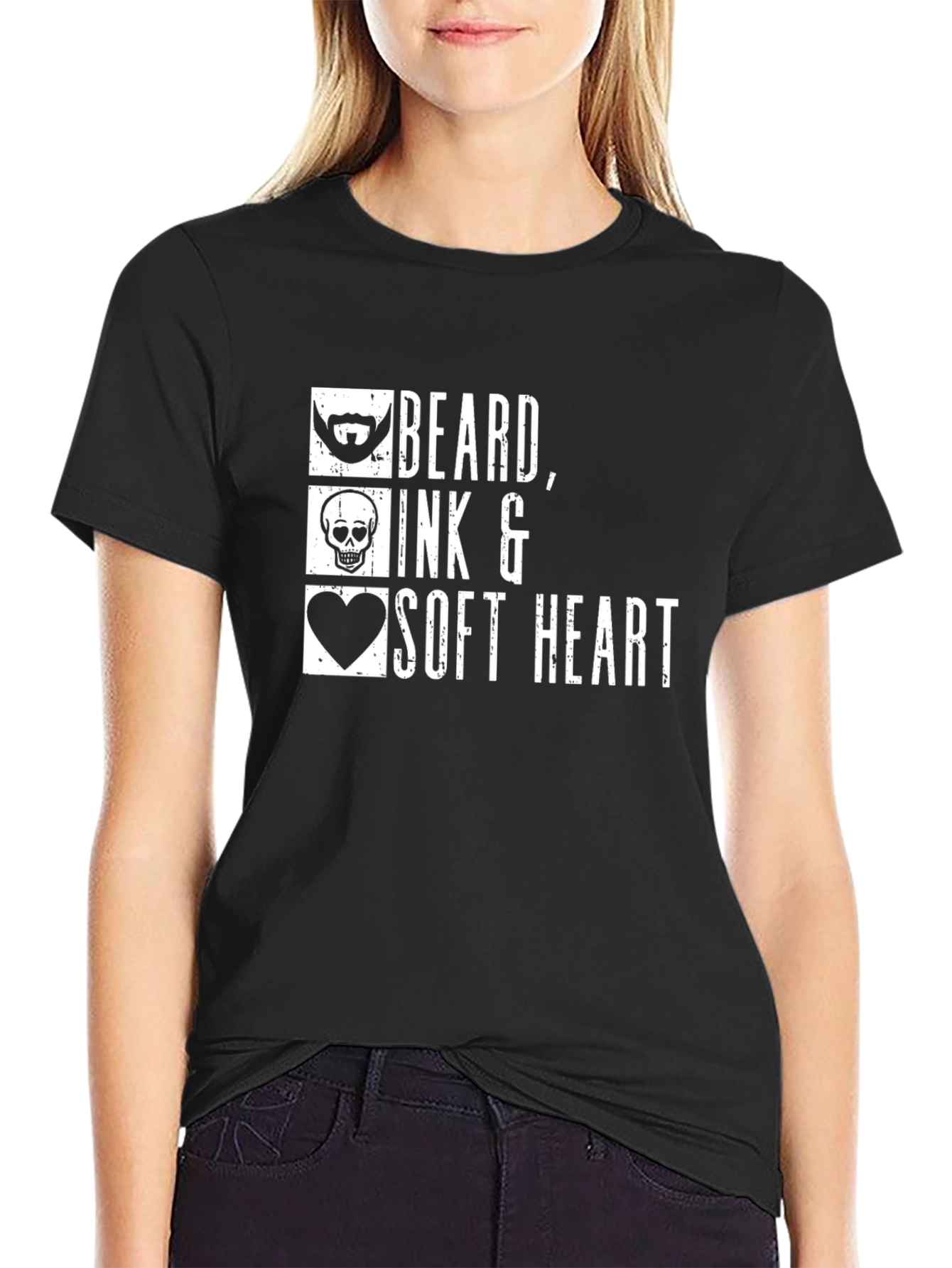 Beard Ink Soft Heart T-Shirt