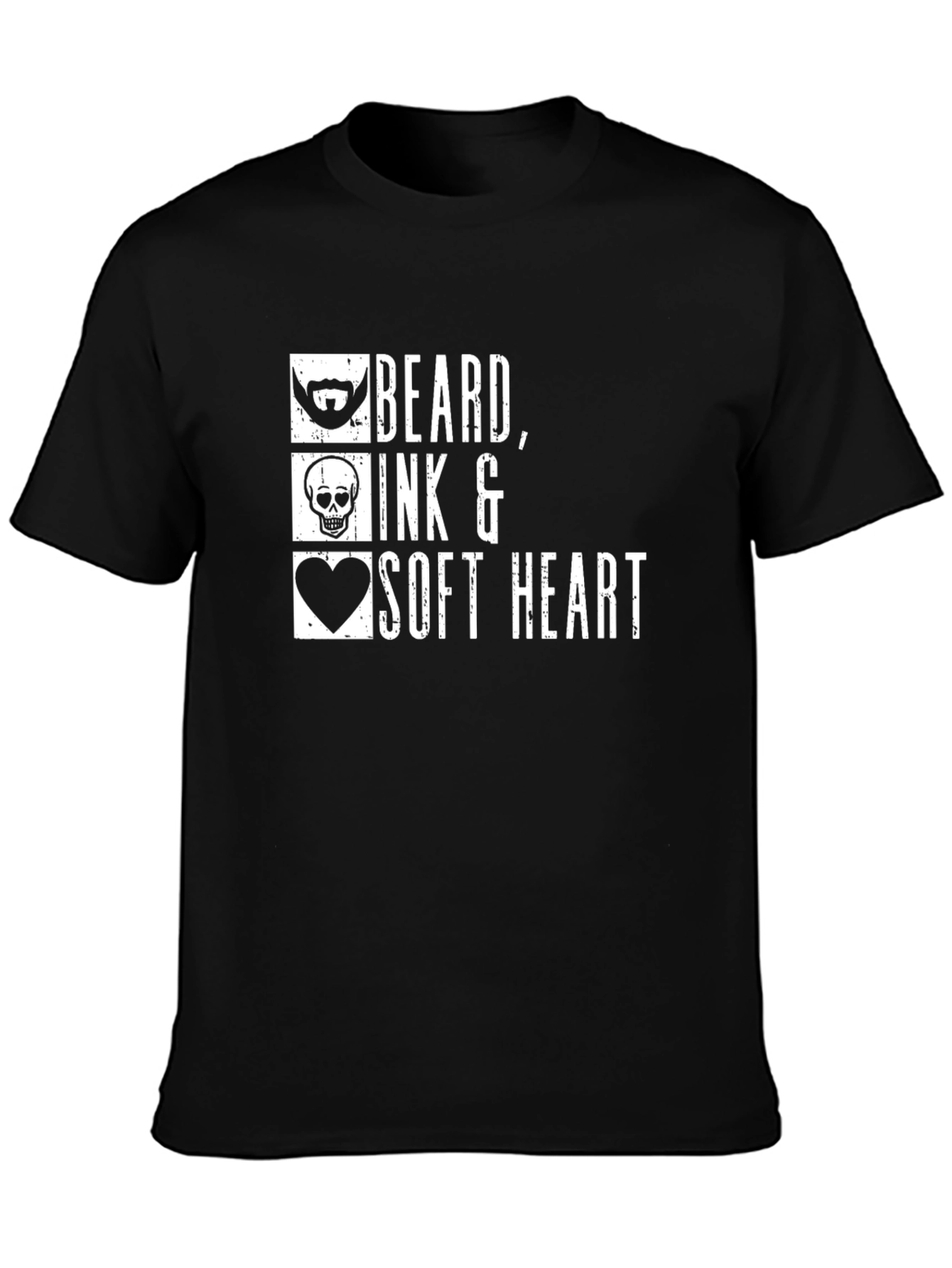 Beard Ink Soft Heart T-Shirt