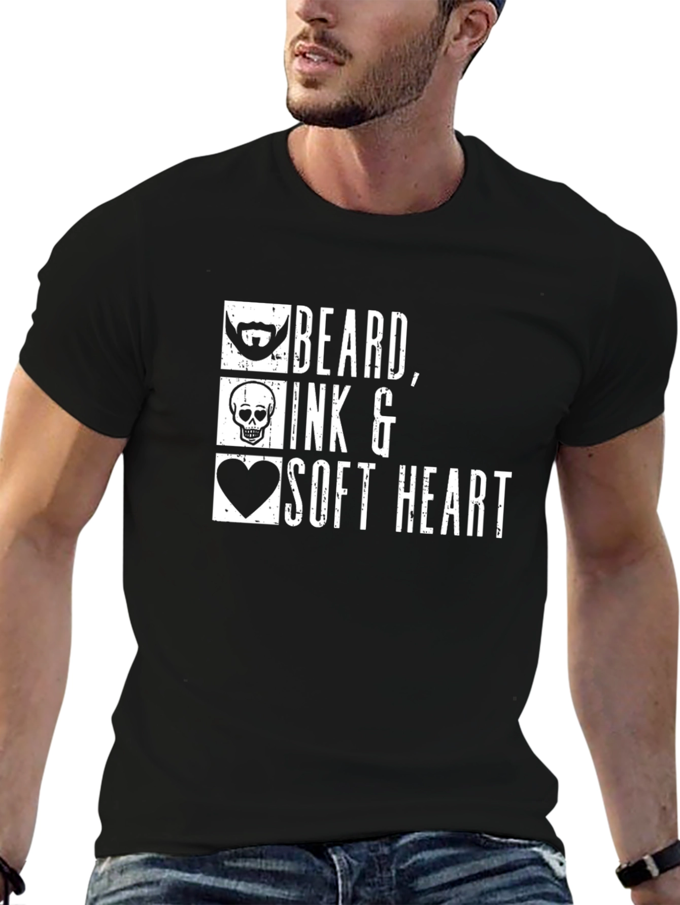 Beard Ink Soft Heart T-Shirt