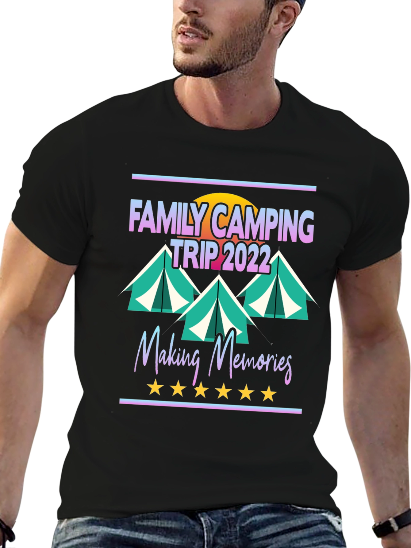 Family Camping Trip 2022 T-Shirt - Making Memories