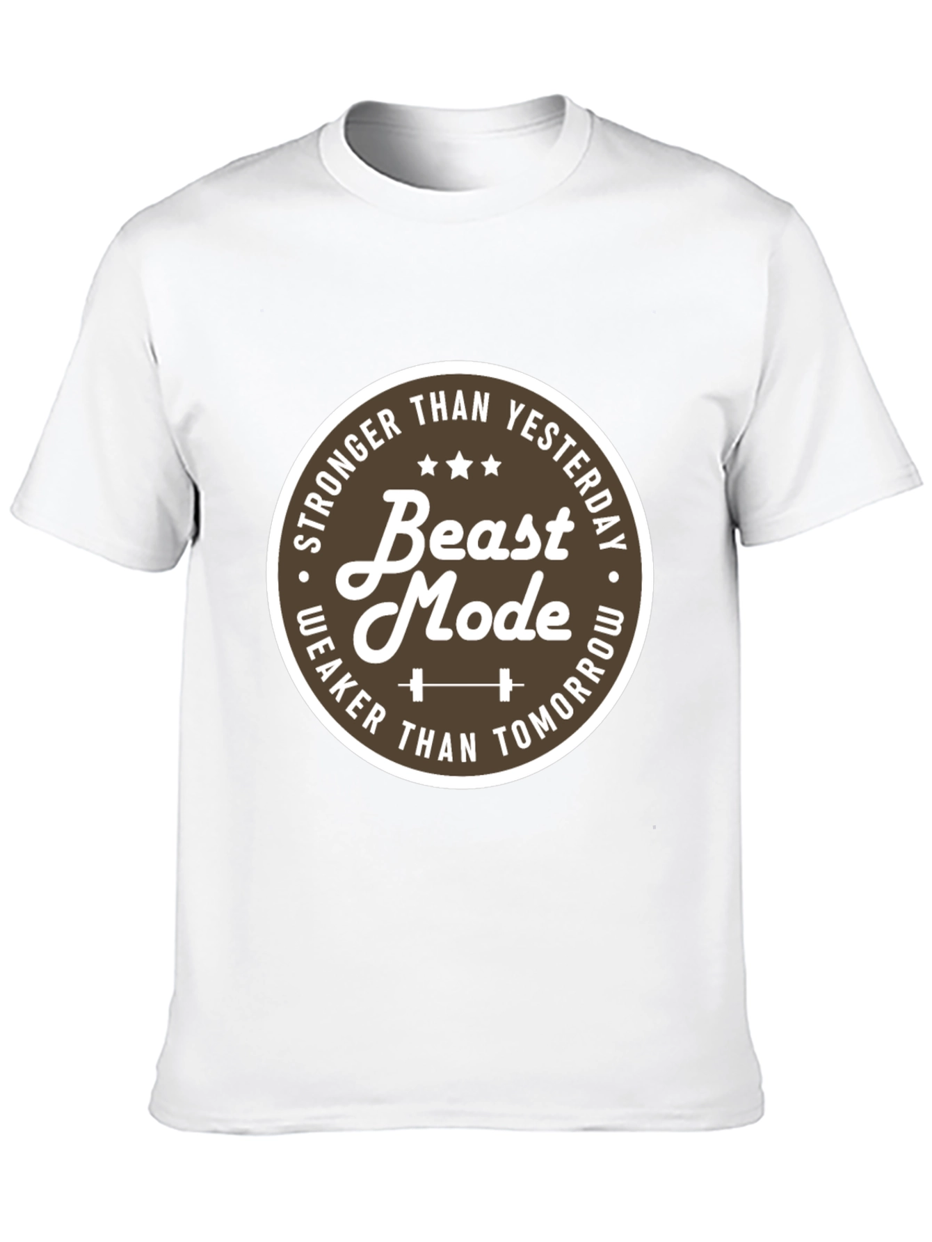 Beast Mode Graphic T-Shirt - Stronger Than Yesterday