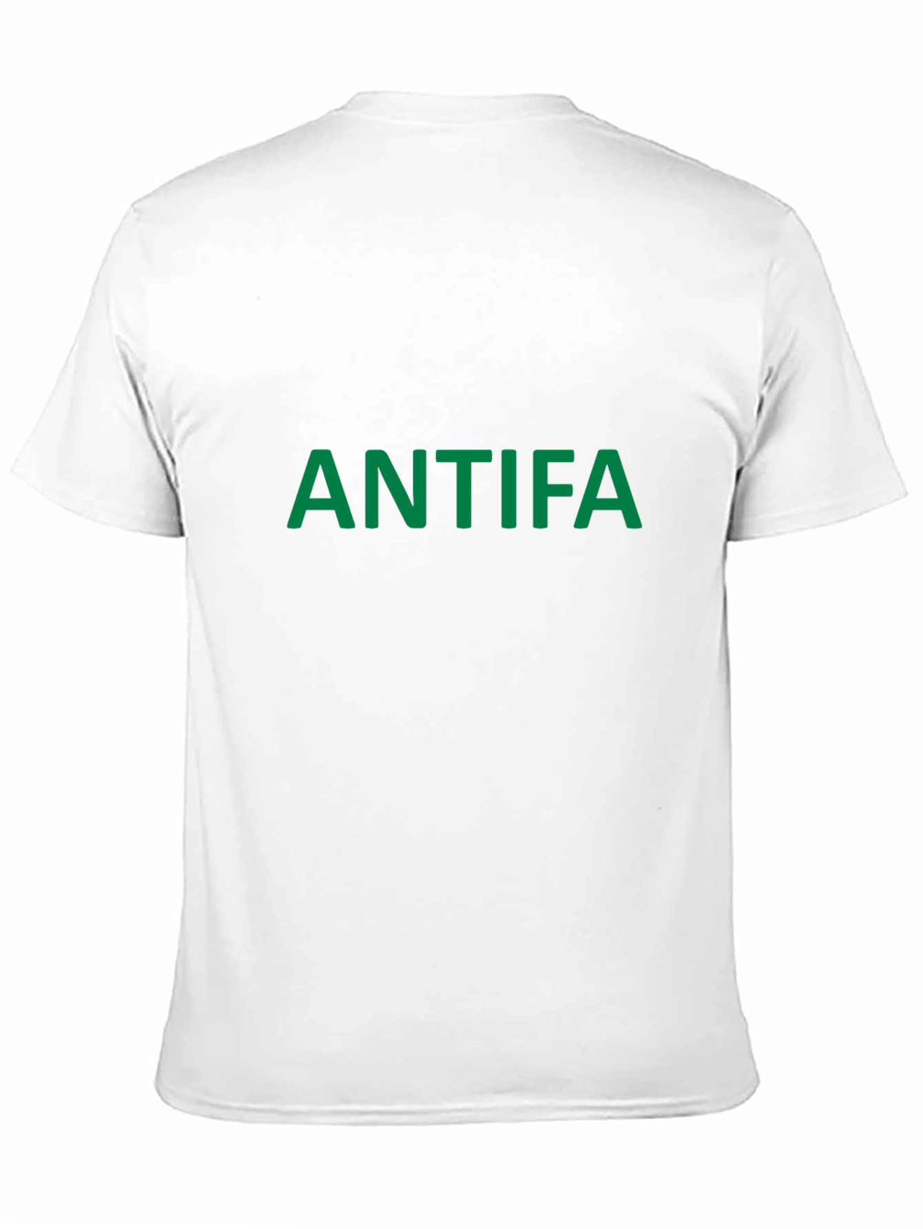 Antifa Graphic Tee - Black Cotton T-Shirt