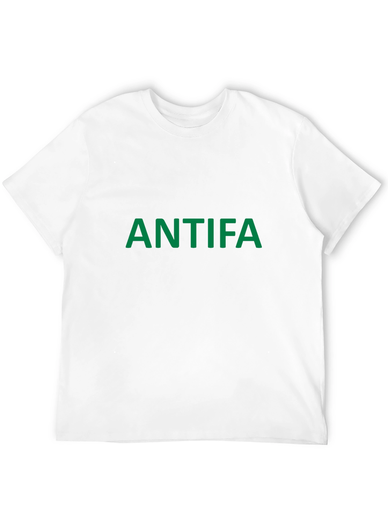 Antifa Graphic Tee - Black Cotton T-Shirt
