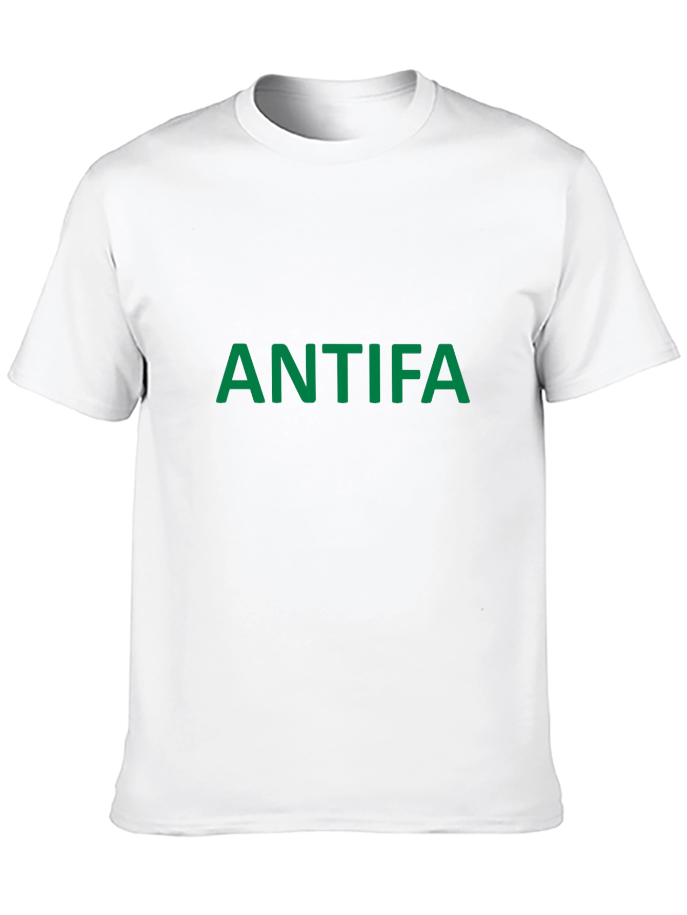 Antifa Graphic Tee - Black Cotton T-Shirt