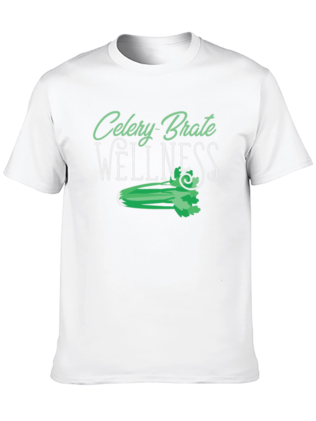 Celery-Brate Wellness Black T-Shirt